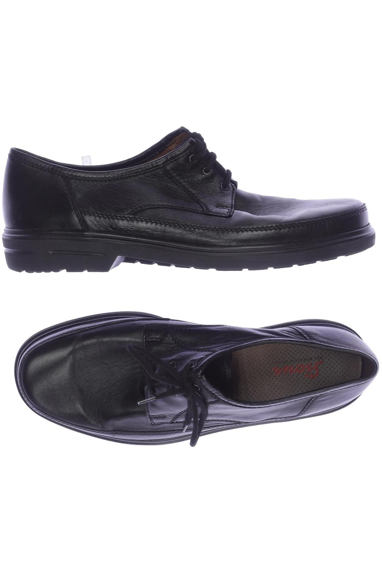

Sioux Herren Halbschuh, schwarz, Gr. 9