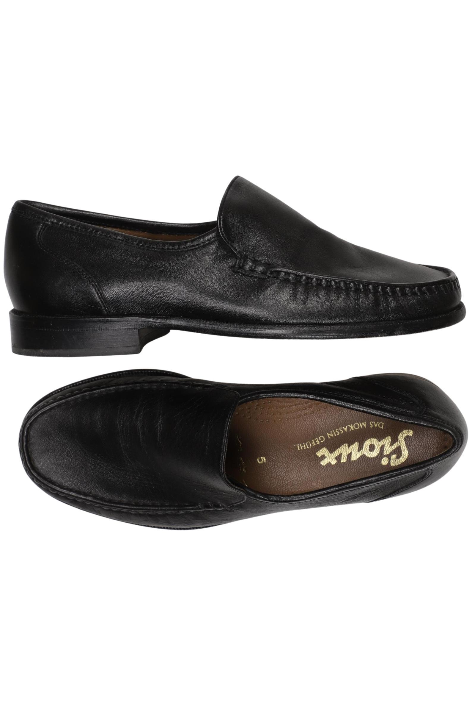 

Sioux Herren Halbschuh, schwarz, Gr. 5