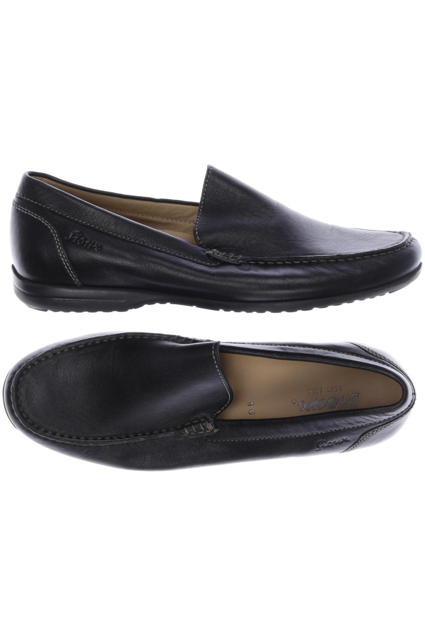 

Sioux Herren Halbschuh, schwarz, Gr. 9
