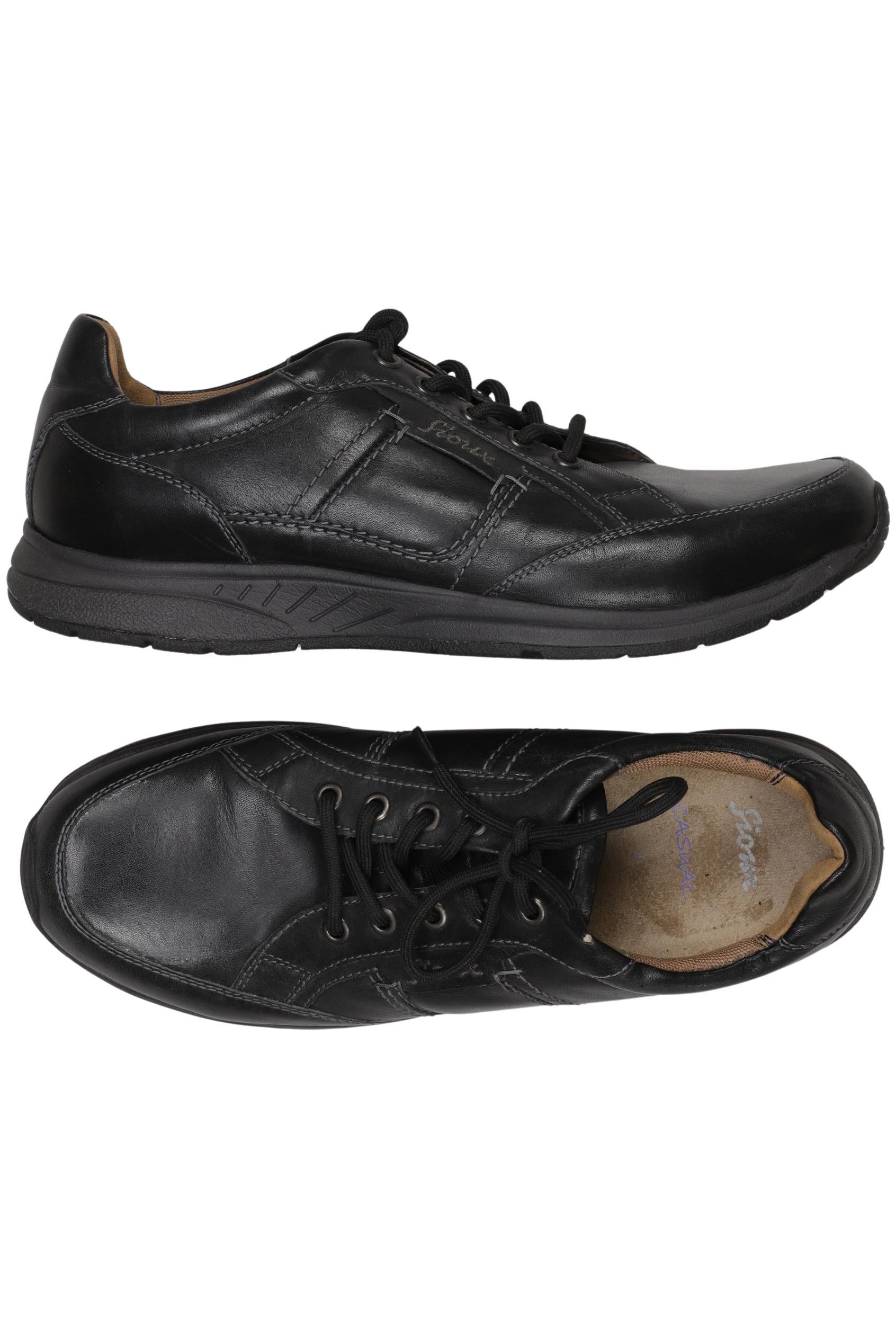 

Sioux Herren Halbschuh, schwarz, Gr. 8