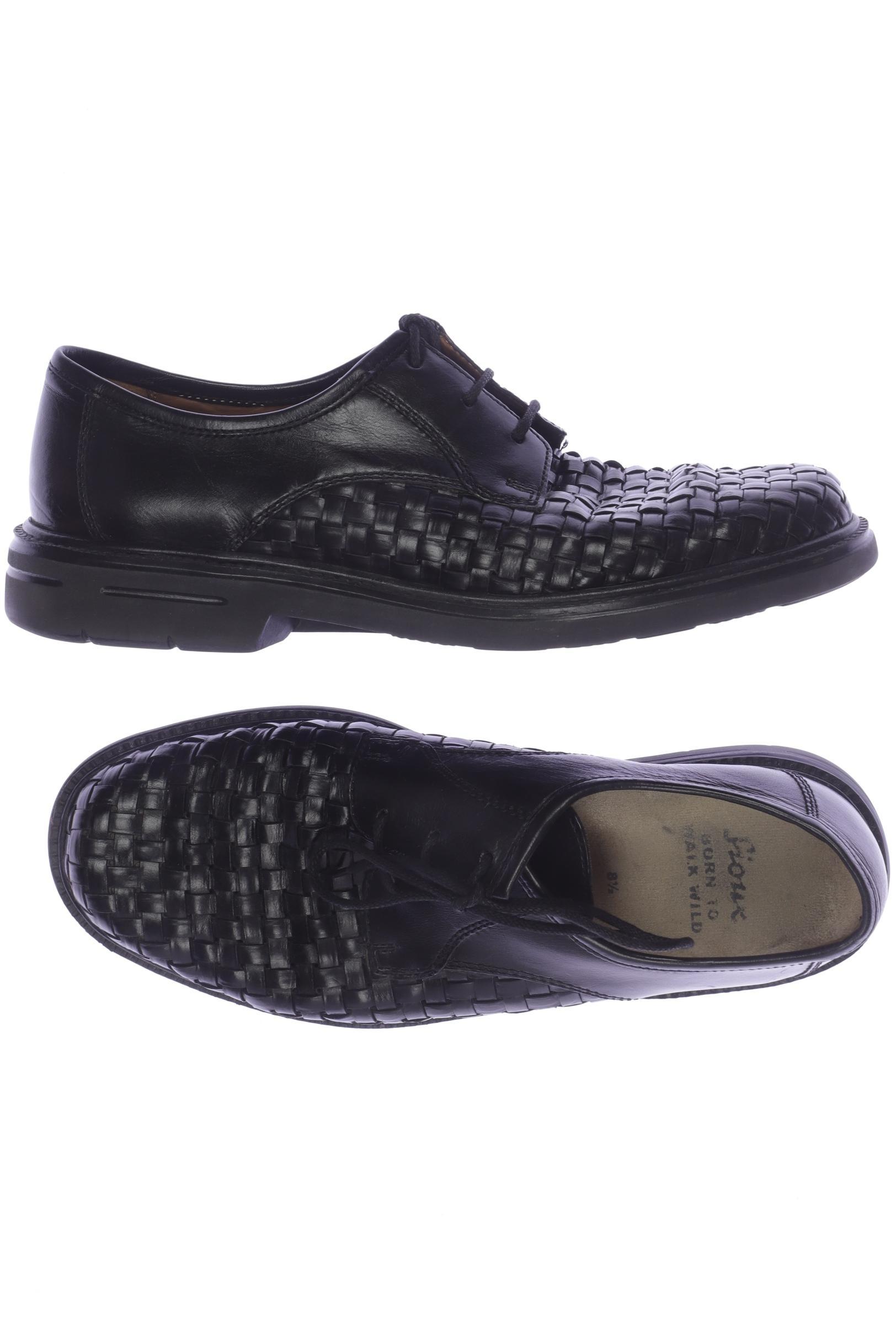 

Sioux Herren Halbschuh, schwarz, Gr. 8.5