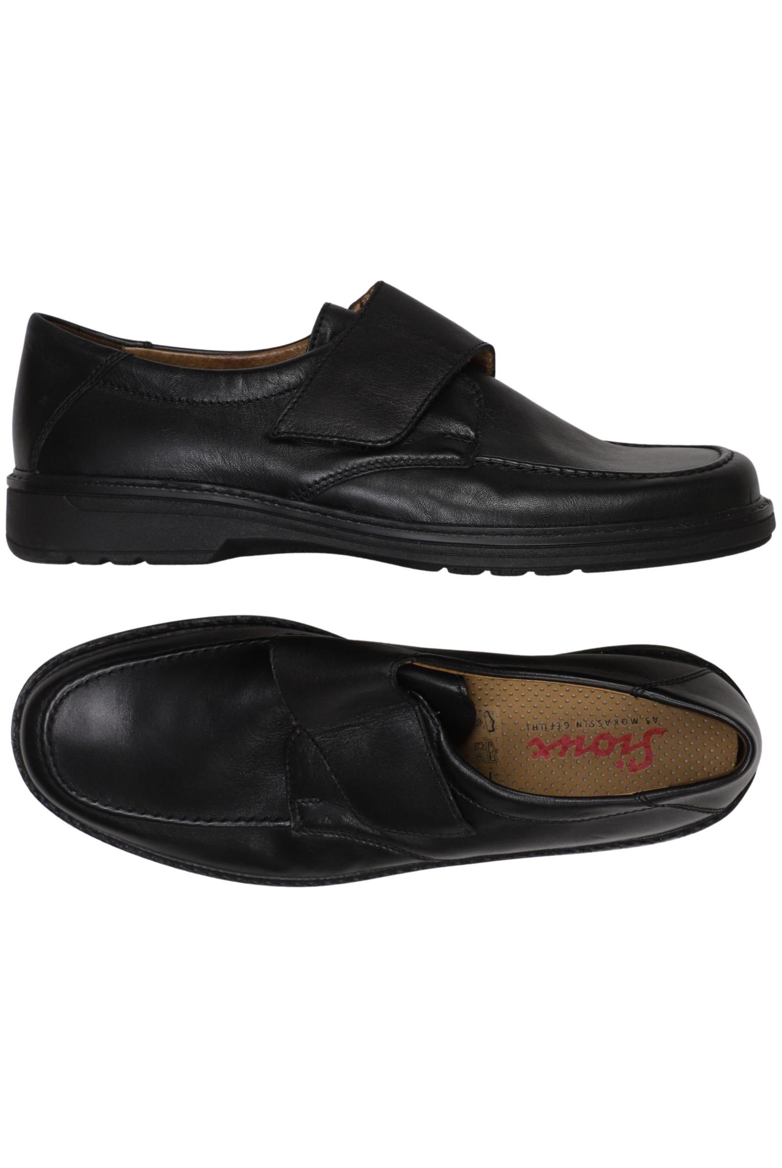 

Sioux Herren Halbschuh, schwarz, Gr. 9.5