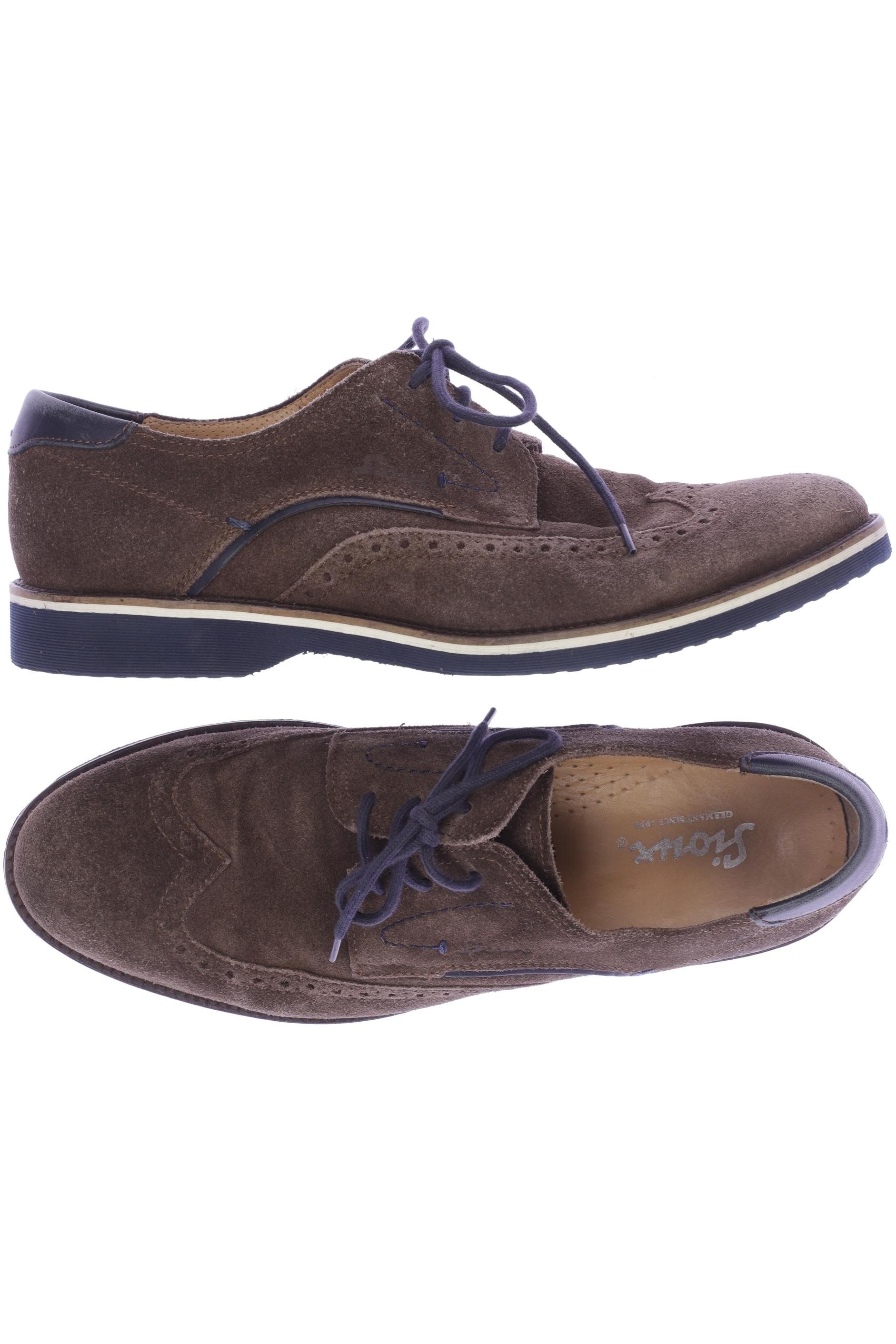 

Sioux Herren Halbschuh, braun, Gr. 8.5