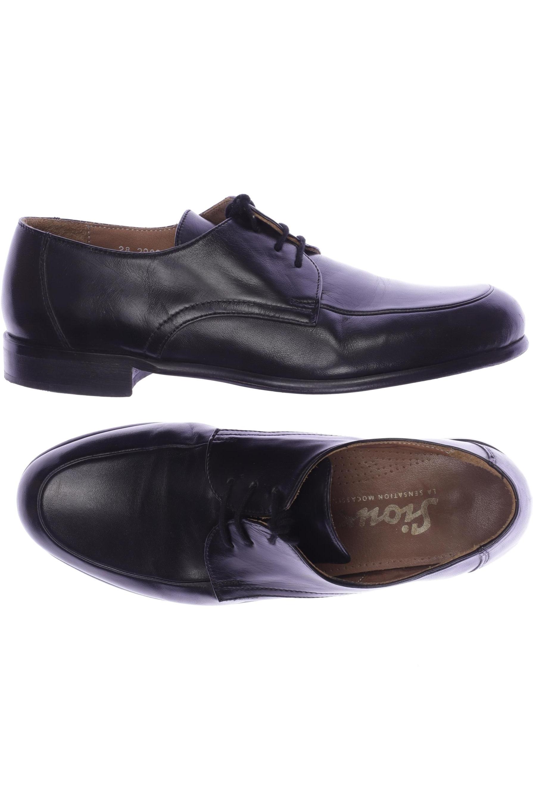 

Sioux Herren Halbschuh, schwarz, Gr. 8.5