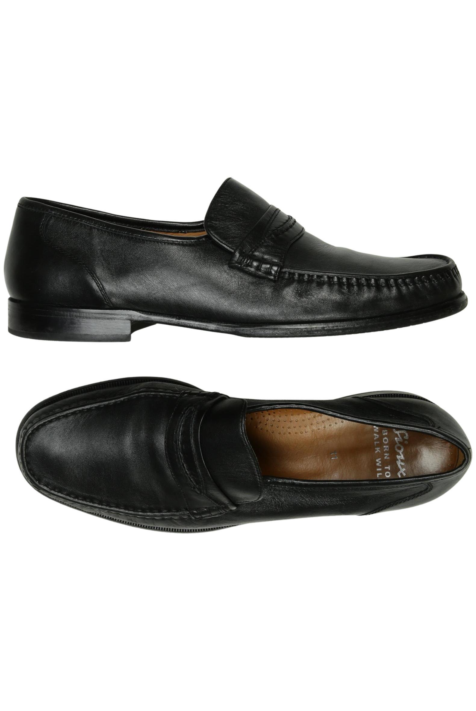 

Sioux Herren Halbschuh, schwarz, Gr. 11