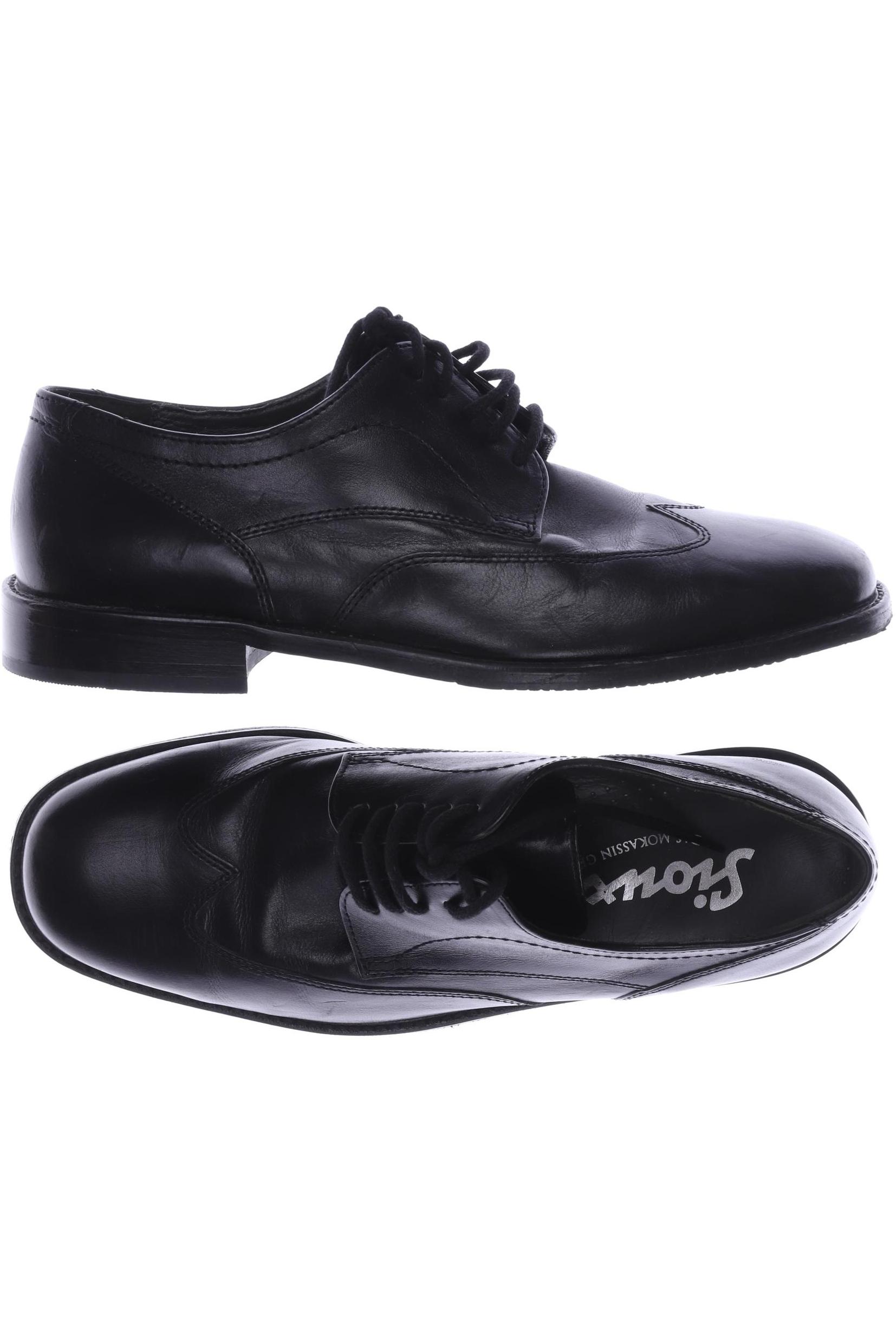 

Sioux Herren Halbschuh, schwarz