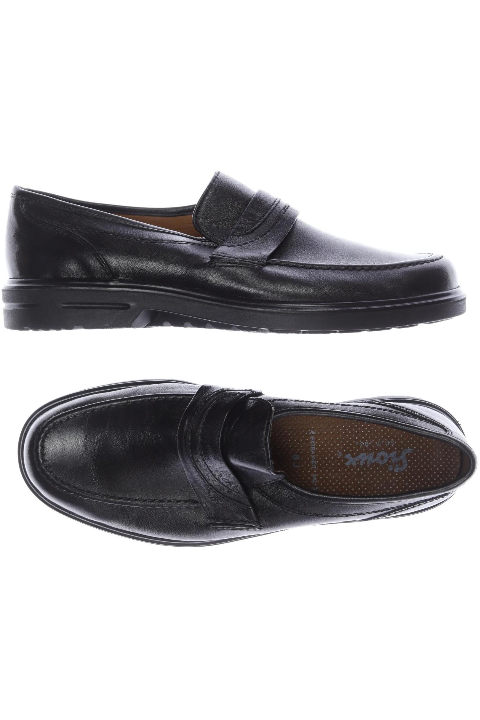 

Sioux Herren Halbschuh, schwarz, Gr. 8