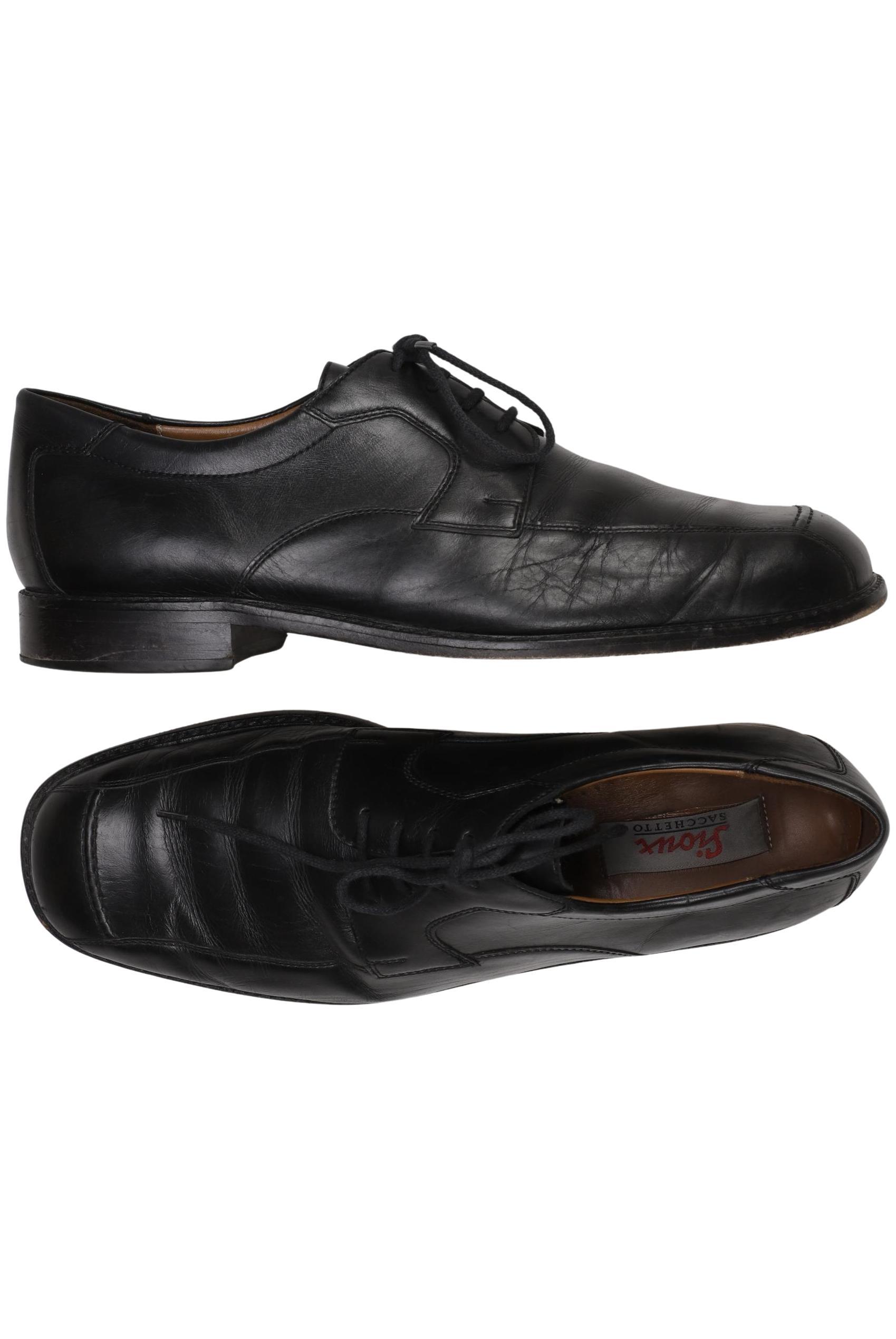 

Sioux Herren Halbschuh, schwarz, Gr. 9