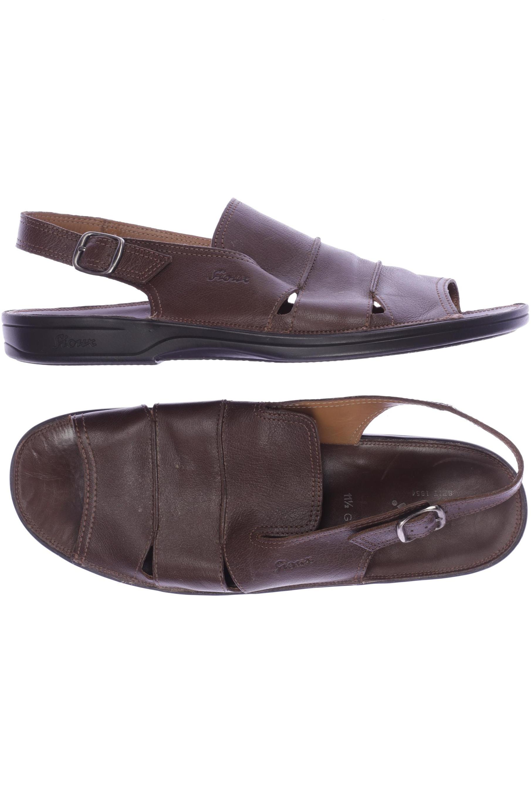 

Sioux Herren Sandale, braun, Gr. 11.5
