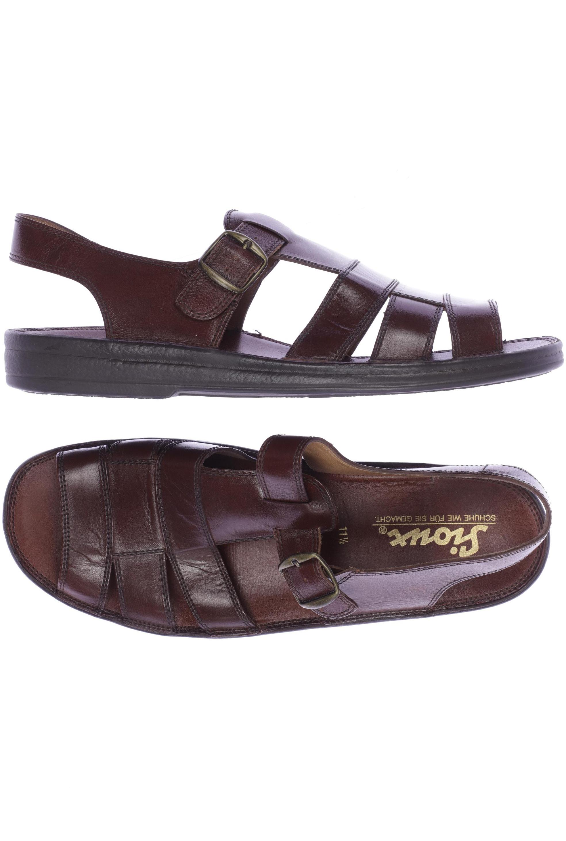 

Sioux Herren Sandale, braun, Gr. 11.5