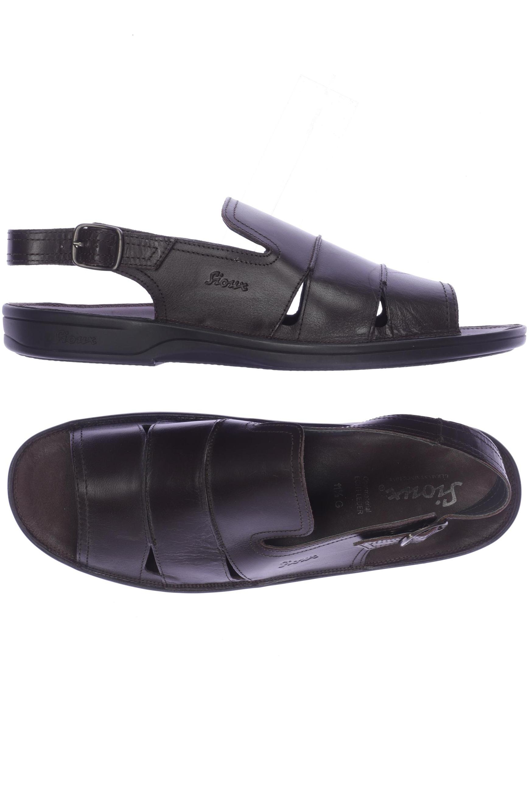 

Sioux Herren Sandale, braun, Gr. 11.5
