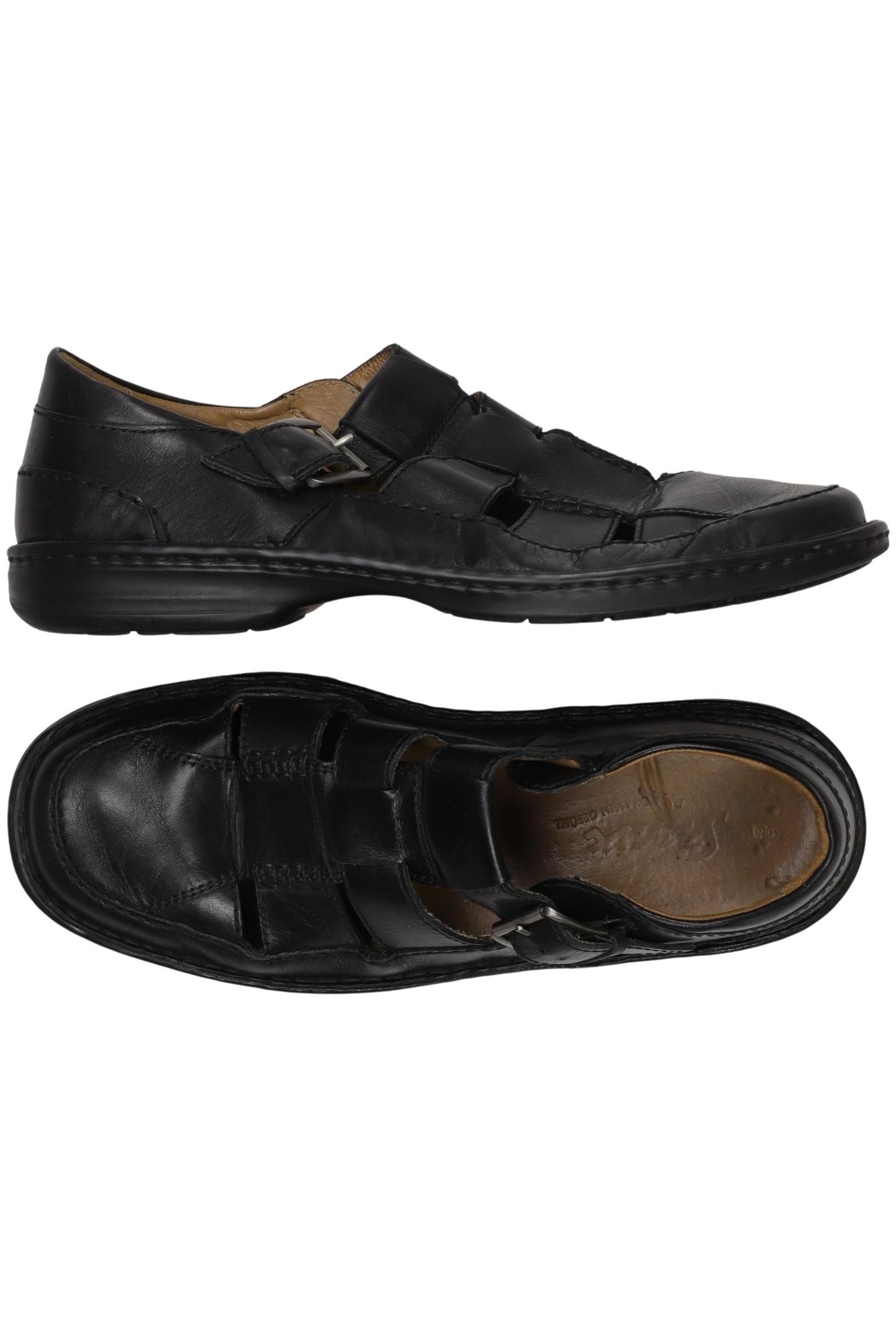 Thumbnail - Sioux Herren Sandale, schwarz, Gr. 7.5