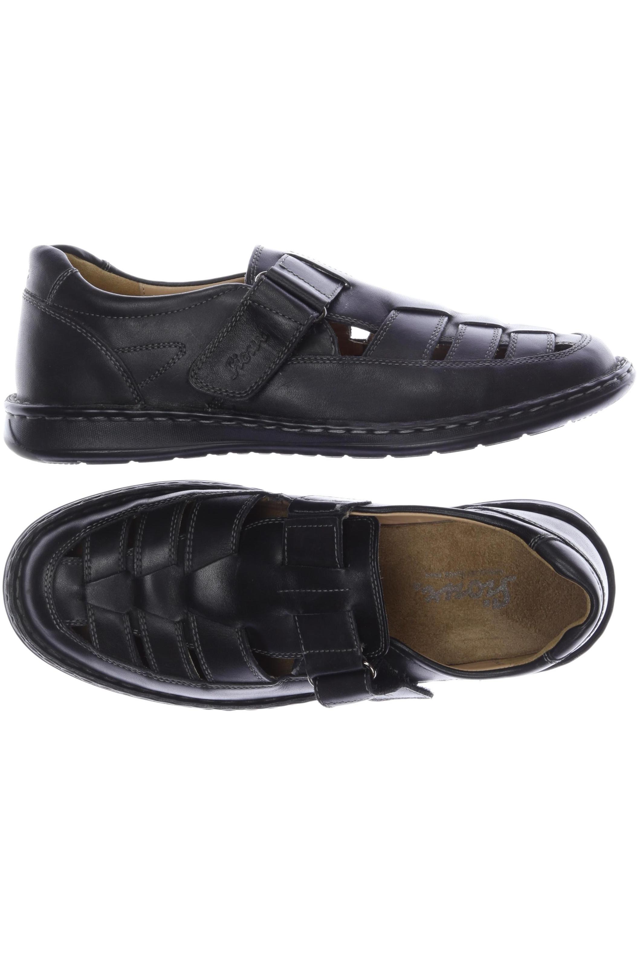 

Sioux Herren Sandale, schwarz, Gr. 41