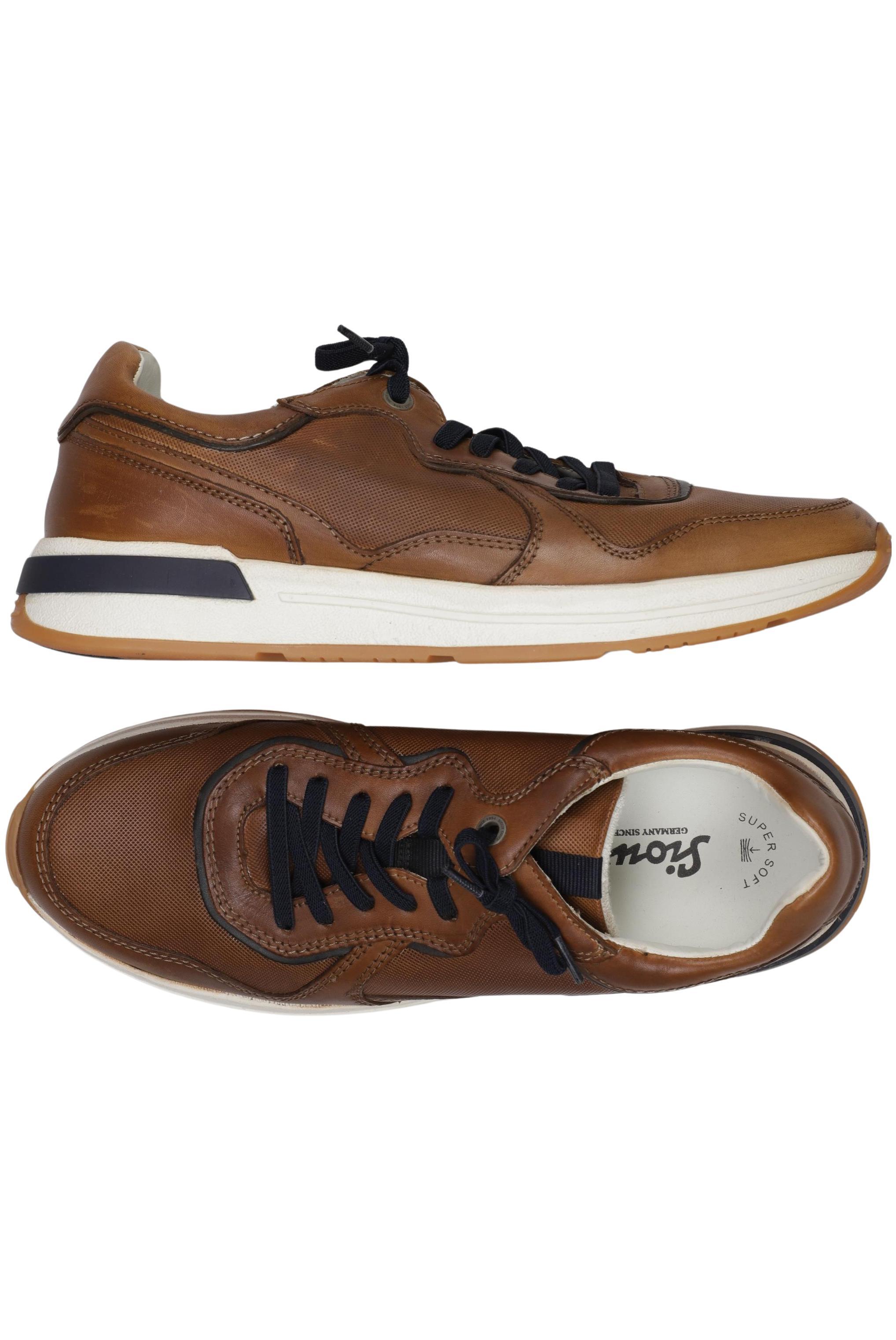 

Sioux Herren Sneakers, braun, Gr. 10
