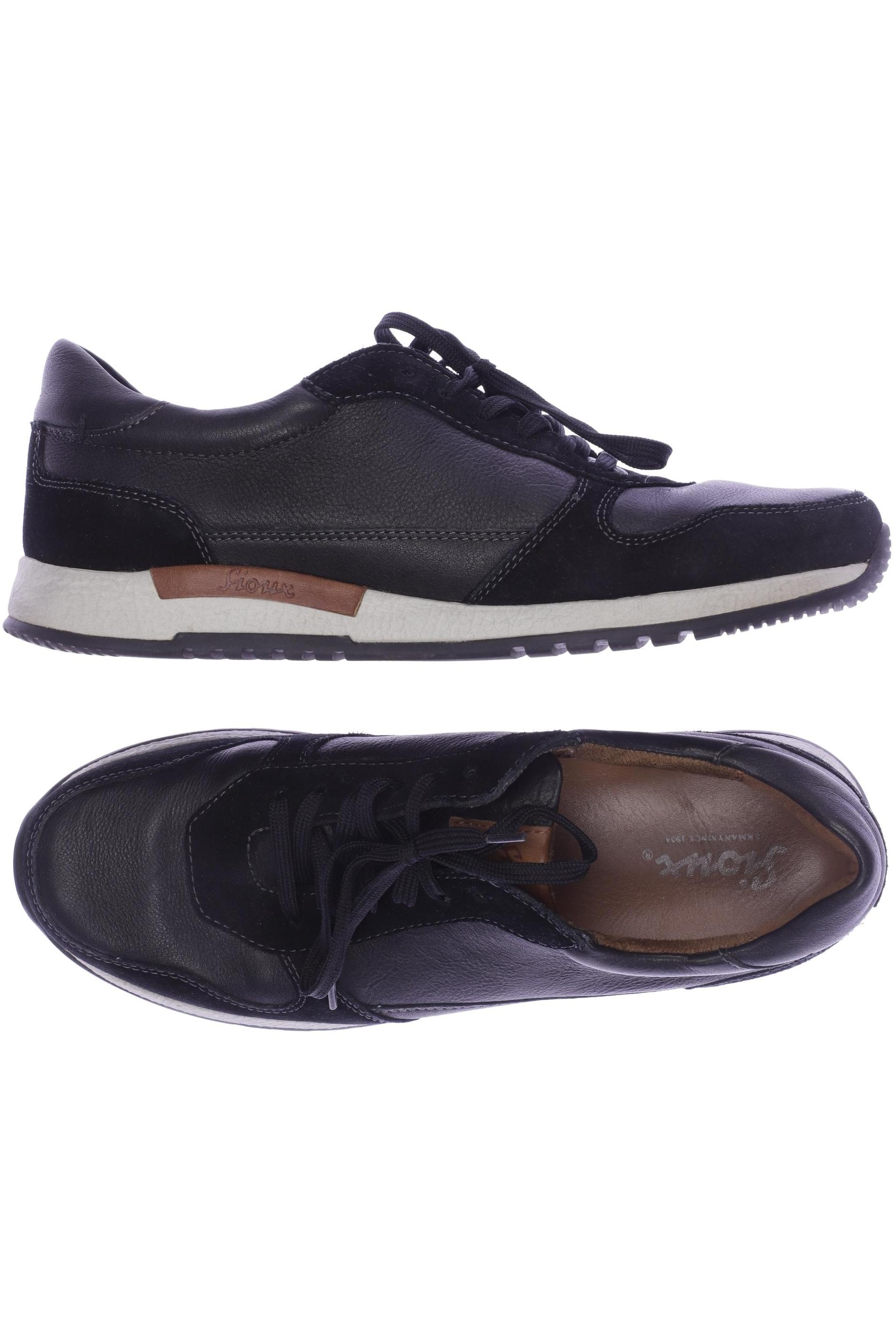 

Sioux Herren Sneakers, schwarz, Gr. 8