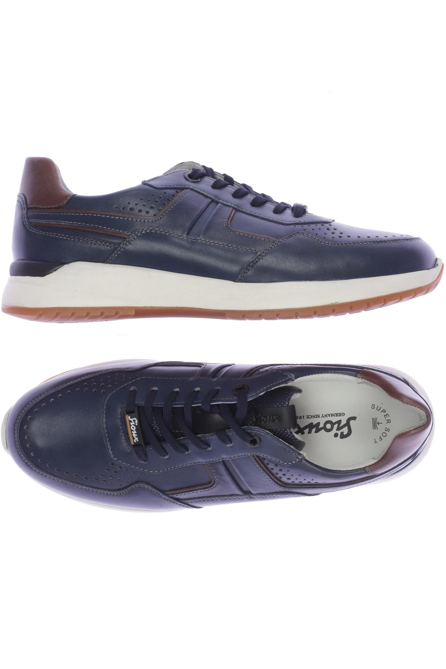 

Sioux Herren Sneakers, blau, Gr. 8.5