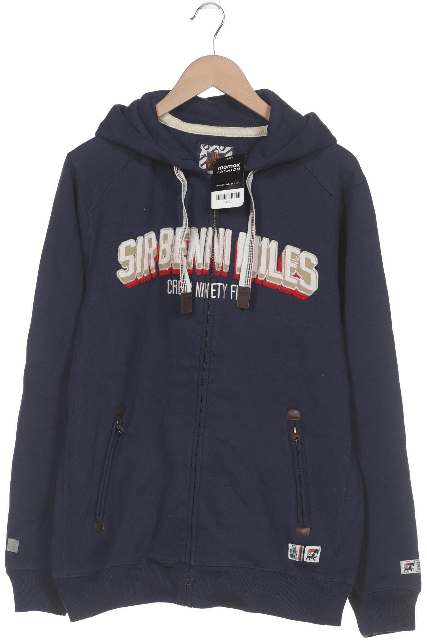 

SIR Benni Miles Herren Kapuzenpullover, marineblau, Gr. 54