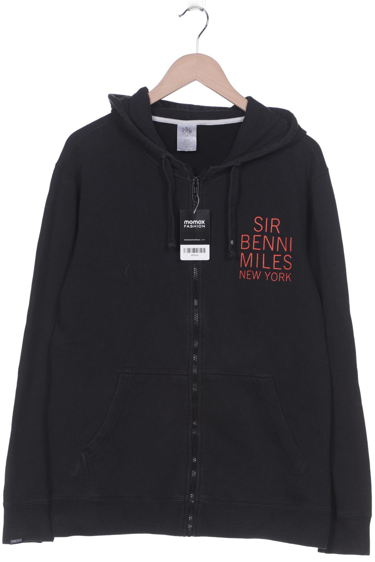 

SIR BENNI MILES Herren Kapuzenpullover, schwarz