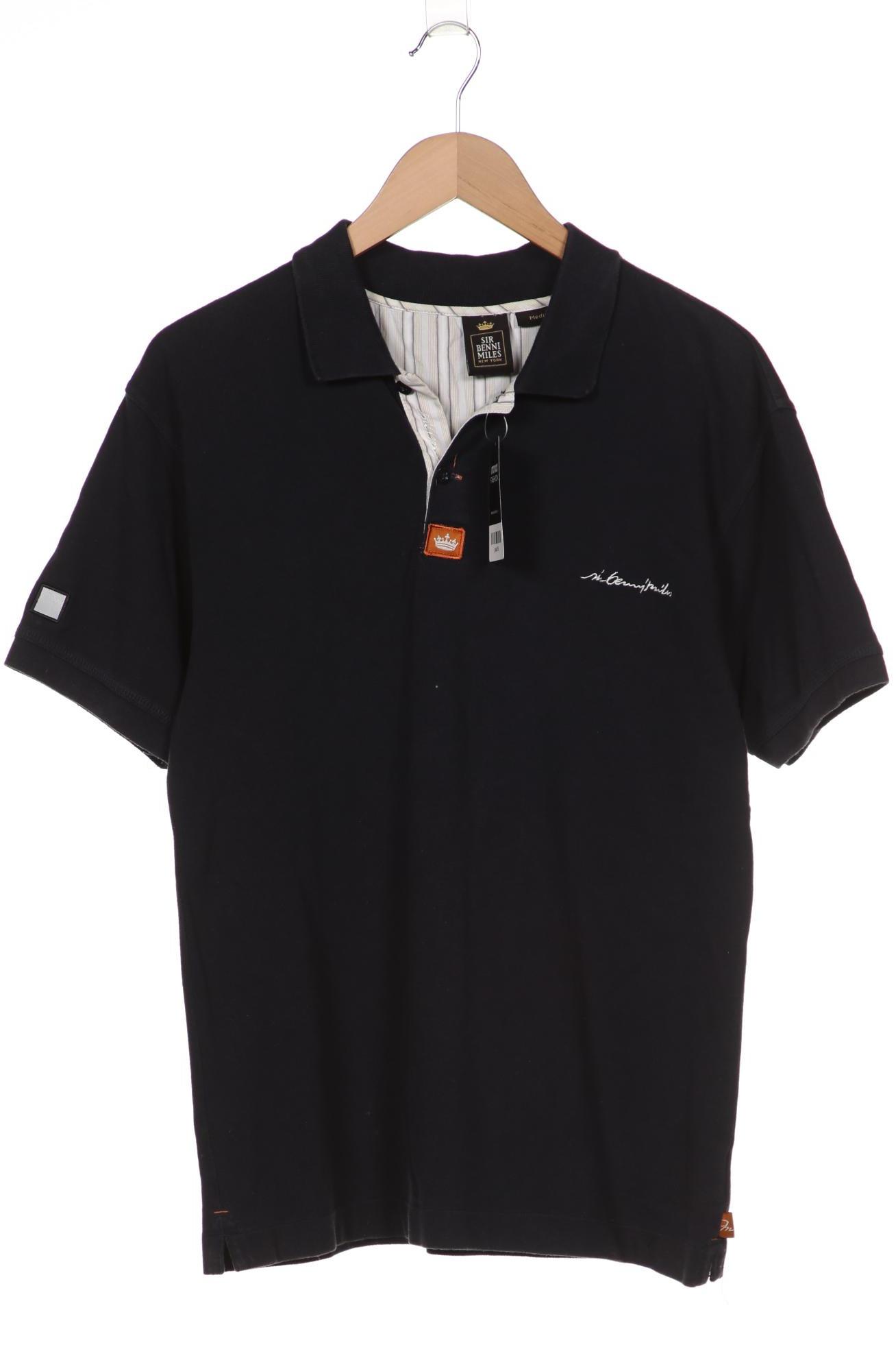 

SIR BENNI MILES Herren Poloshirt, marineblau