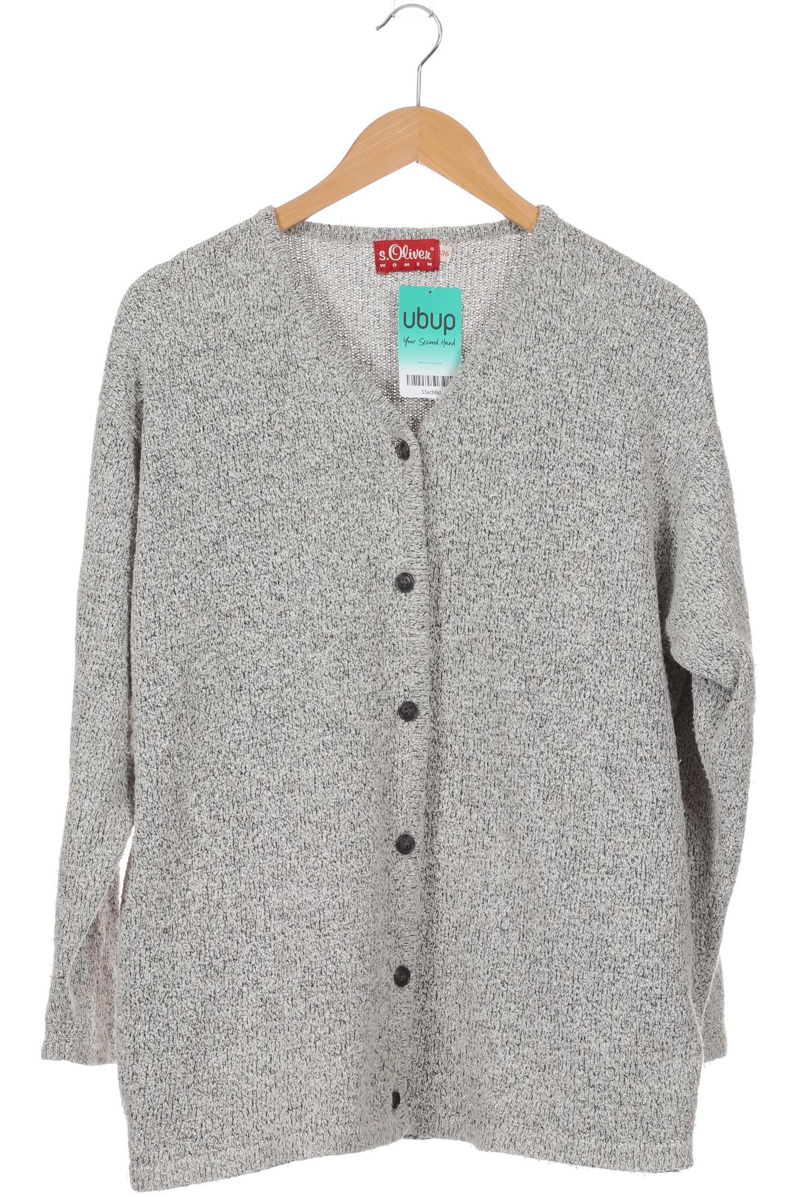 

SIR Oliver Damen Strickjacke, grau, Gr. 36