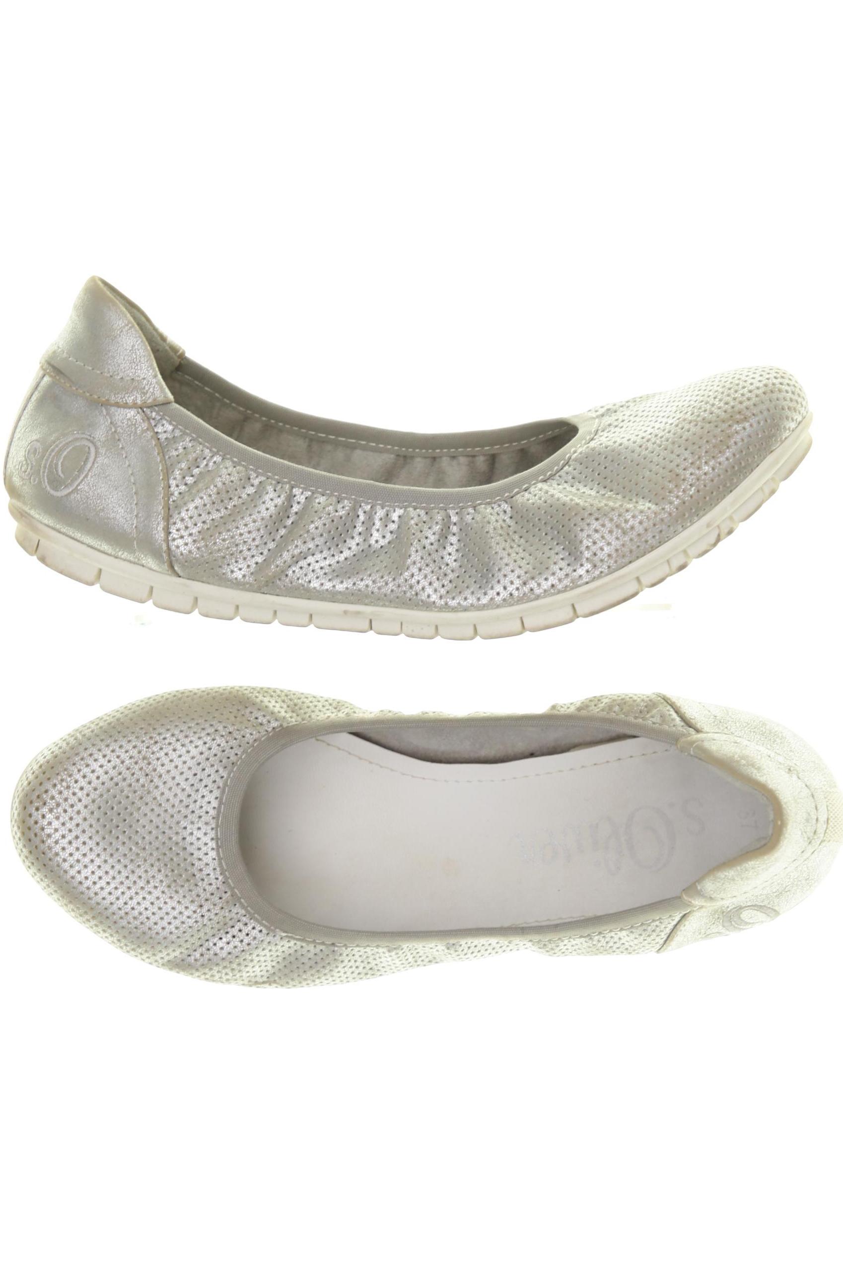 

SIR Oliver Damen Ballerinas, silber, Gr. 37