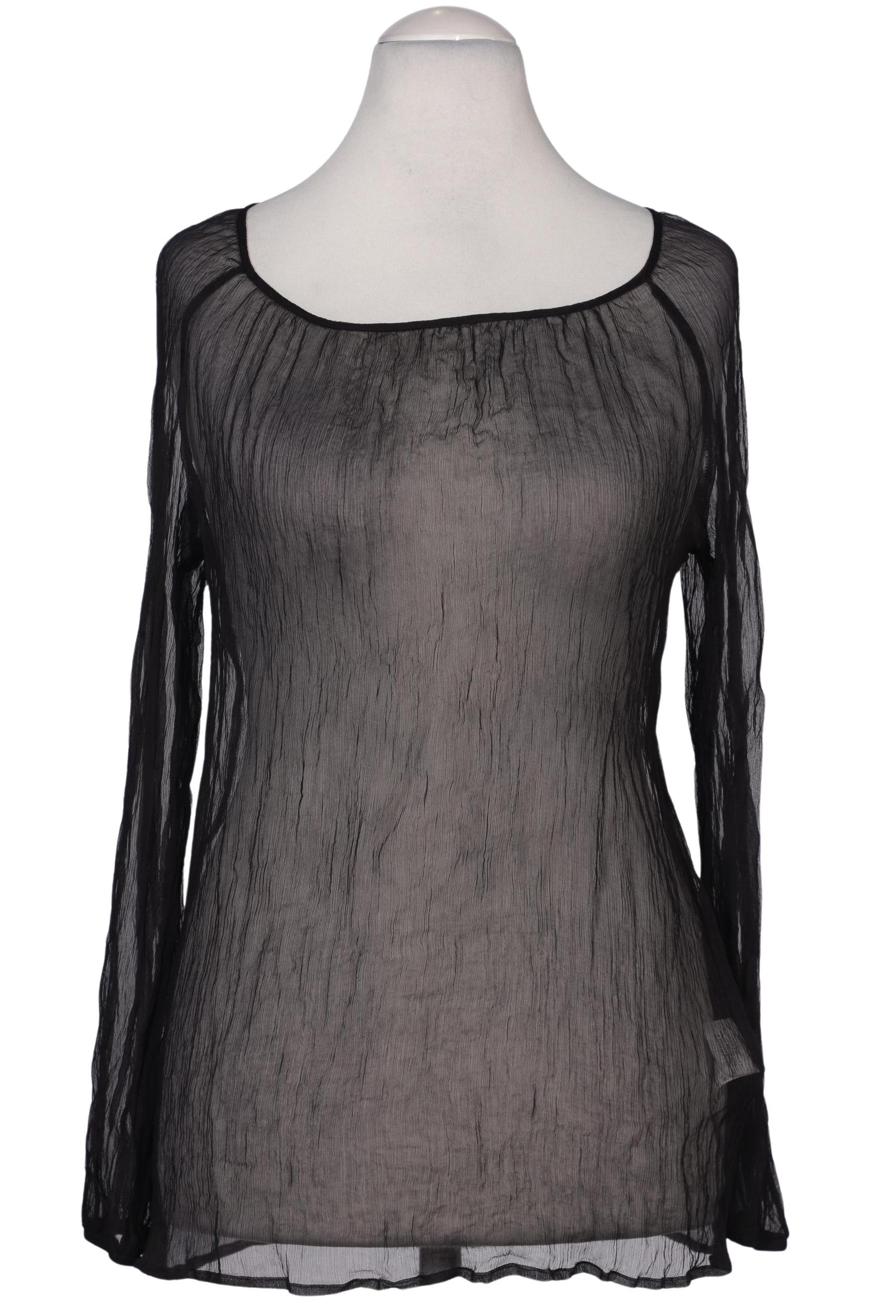 

Sisley Damen Bluse, schwarz, Gr. 38