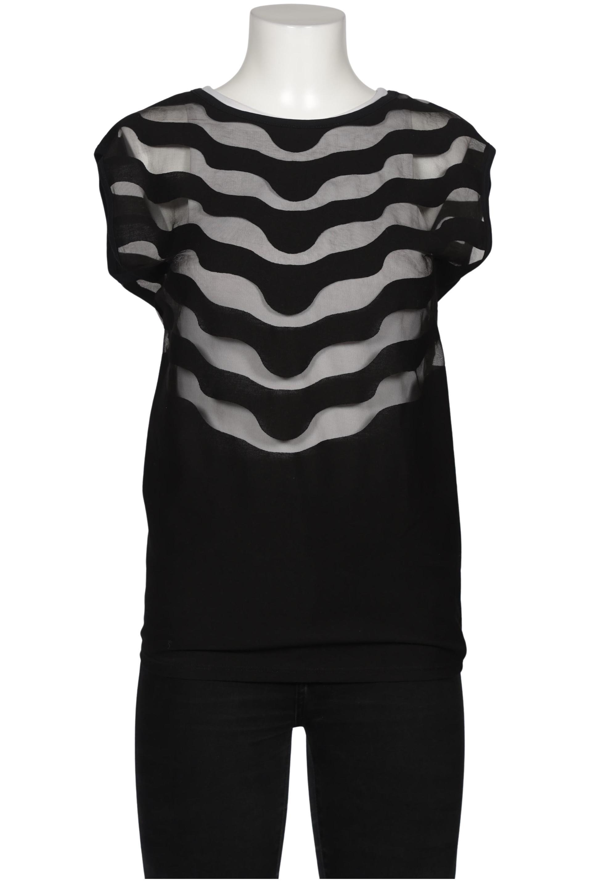 

Sisley Damen Bluse, schwarz, Gr. 36