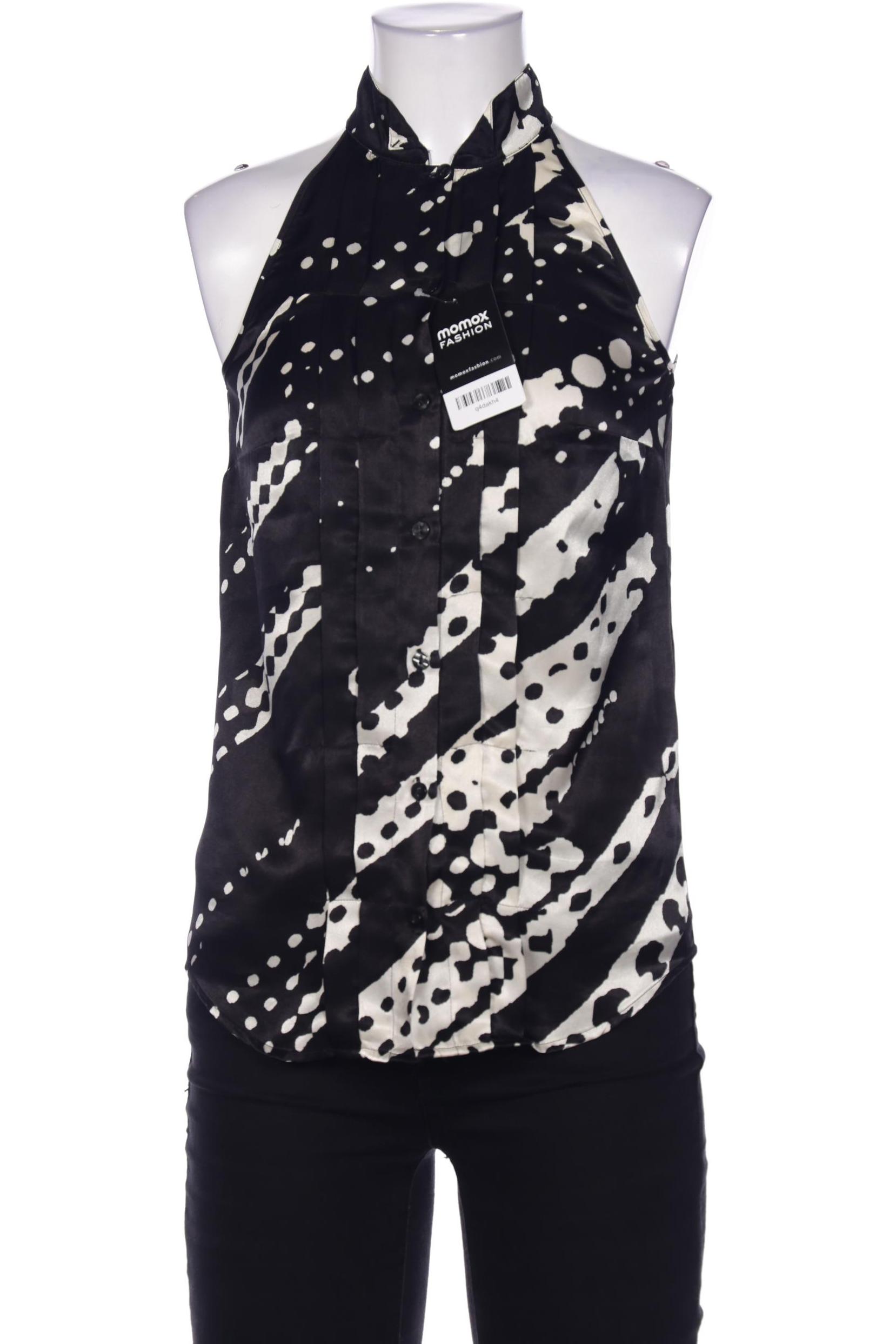 

Sisley Damen Bluse, schwarz, Gr. 34