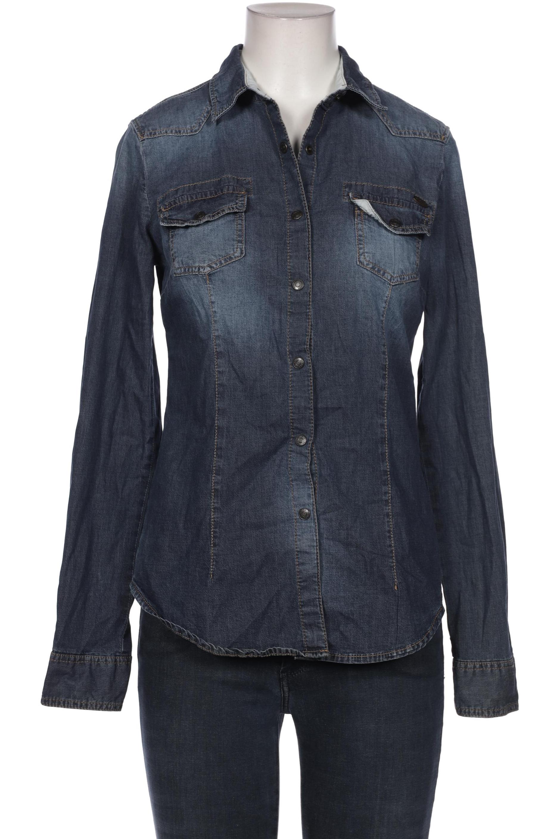 

Sisley Damen Bluse, blau, Gr. 36