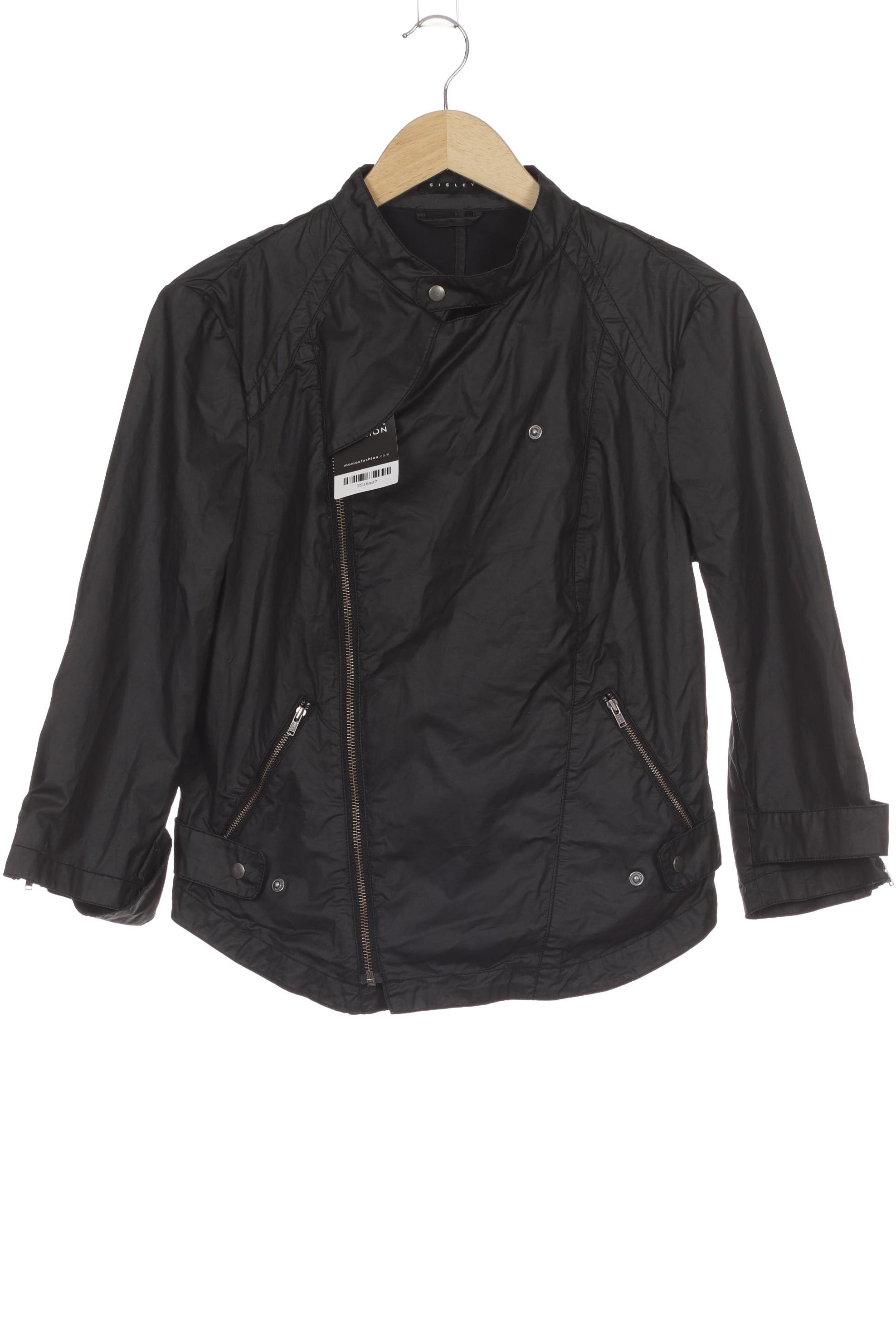 

Sisley Damen Jacke, schwarz, Gr. 46