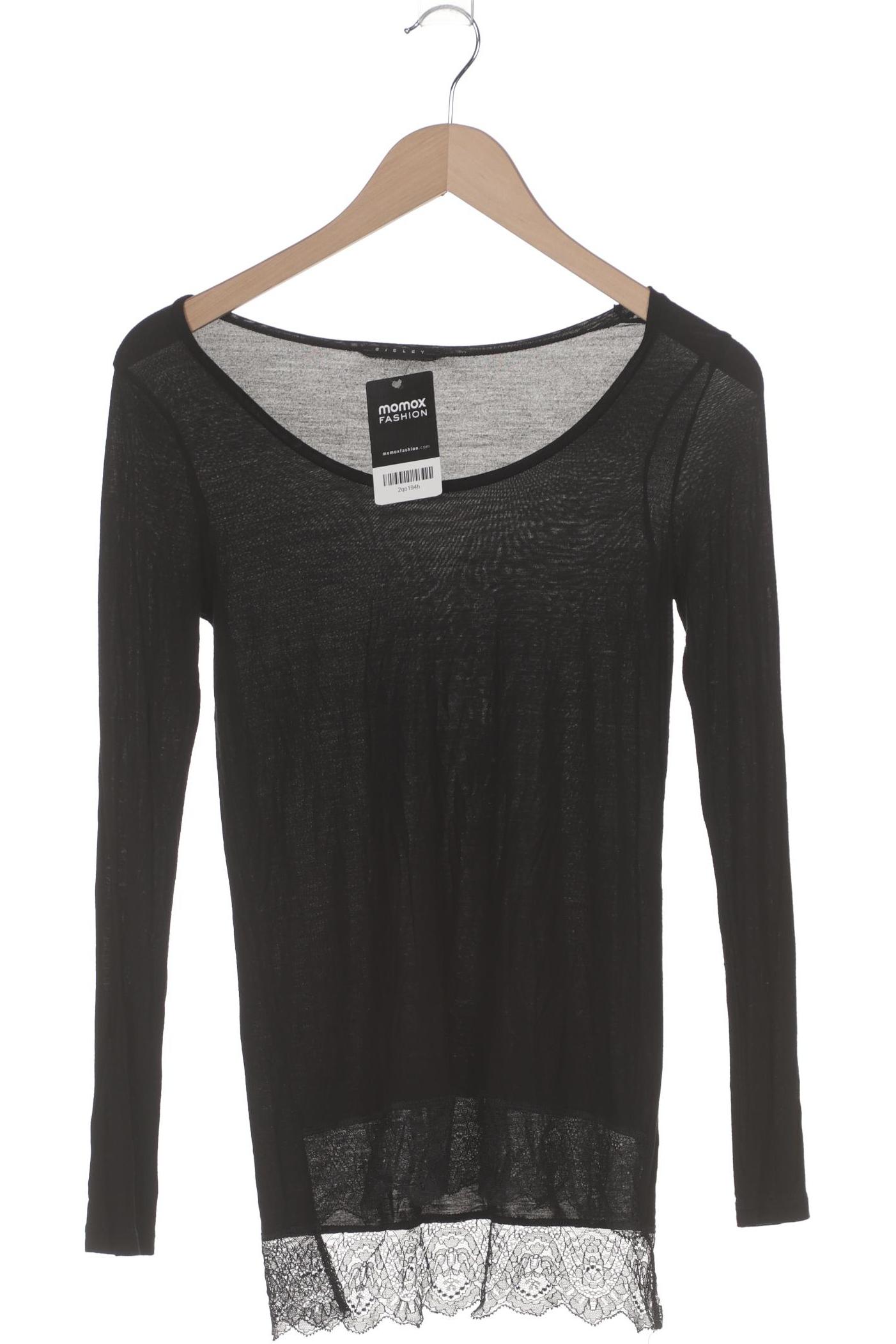 

Sisley Damen Langarmshirt, schwarz, Gr. 36