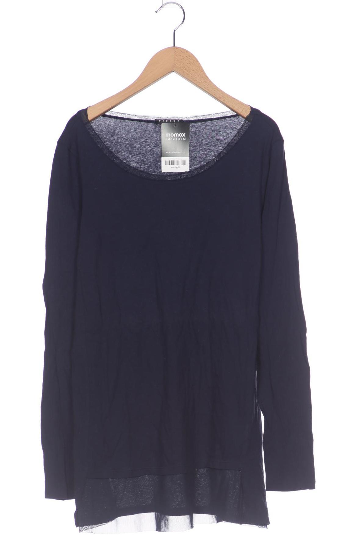 

Sisley Damen Langarmshirt, marineblau, Gr. 38