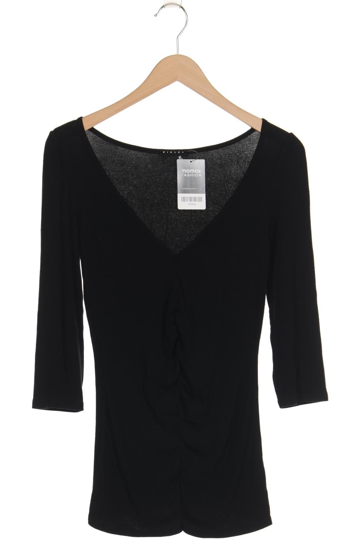 

Sisley Damen Langarmshirt, schwarz, Gr. 34
