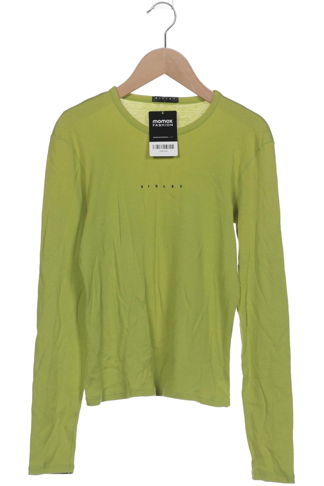 

Sisley Damen Langarmshirt, grün, Gr. 34