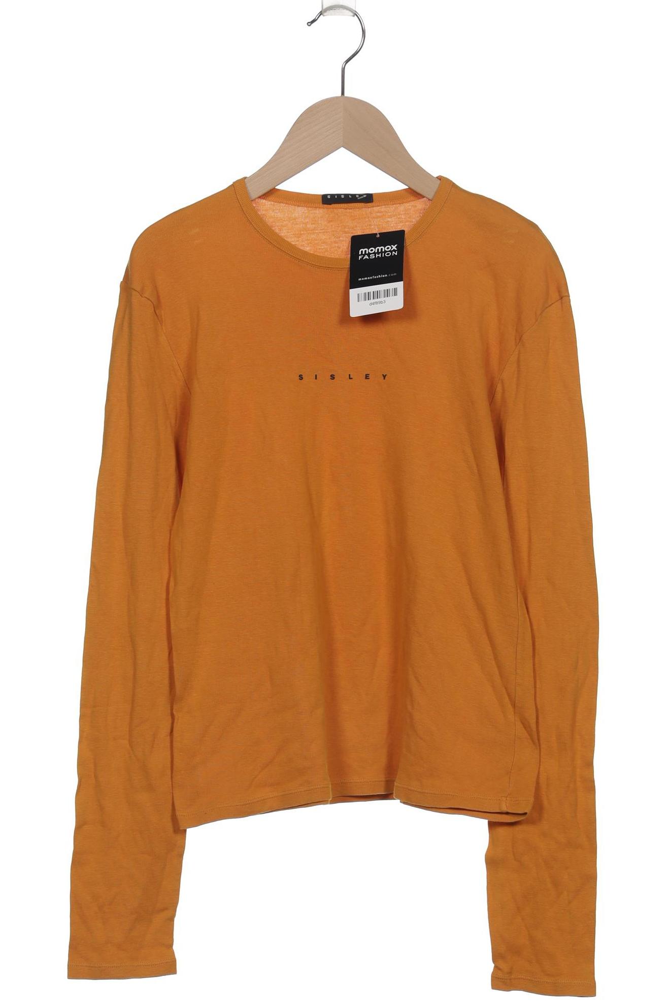 

Sisley Damen Langarmshirt, orange, Gr. 42
