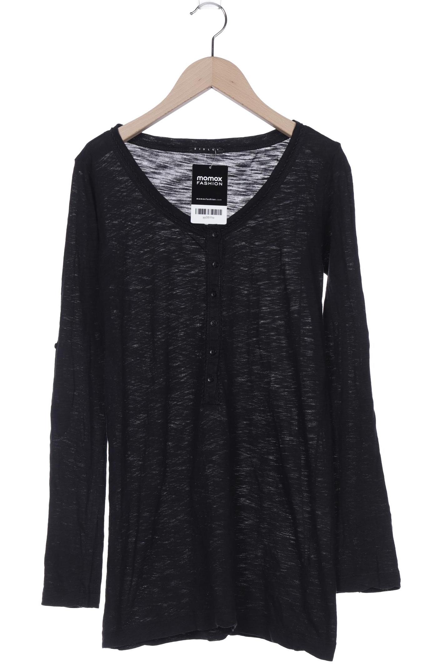

Sisley Damen Langarmshirt, schwarz, Gr. 38