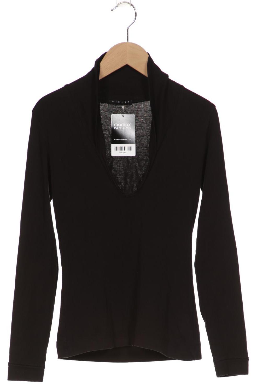 

Sisley Damen Langarmshirt, schwarz, Gr. 34