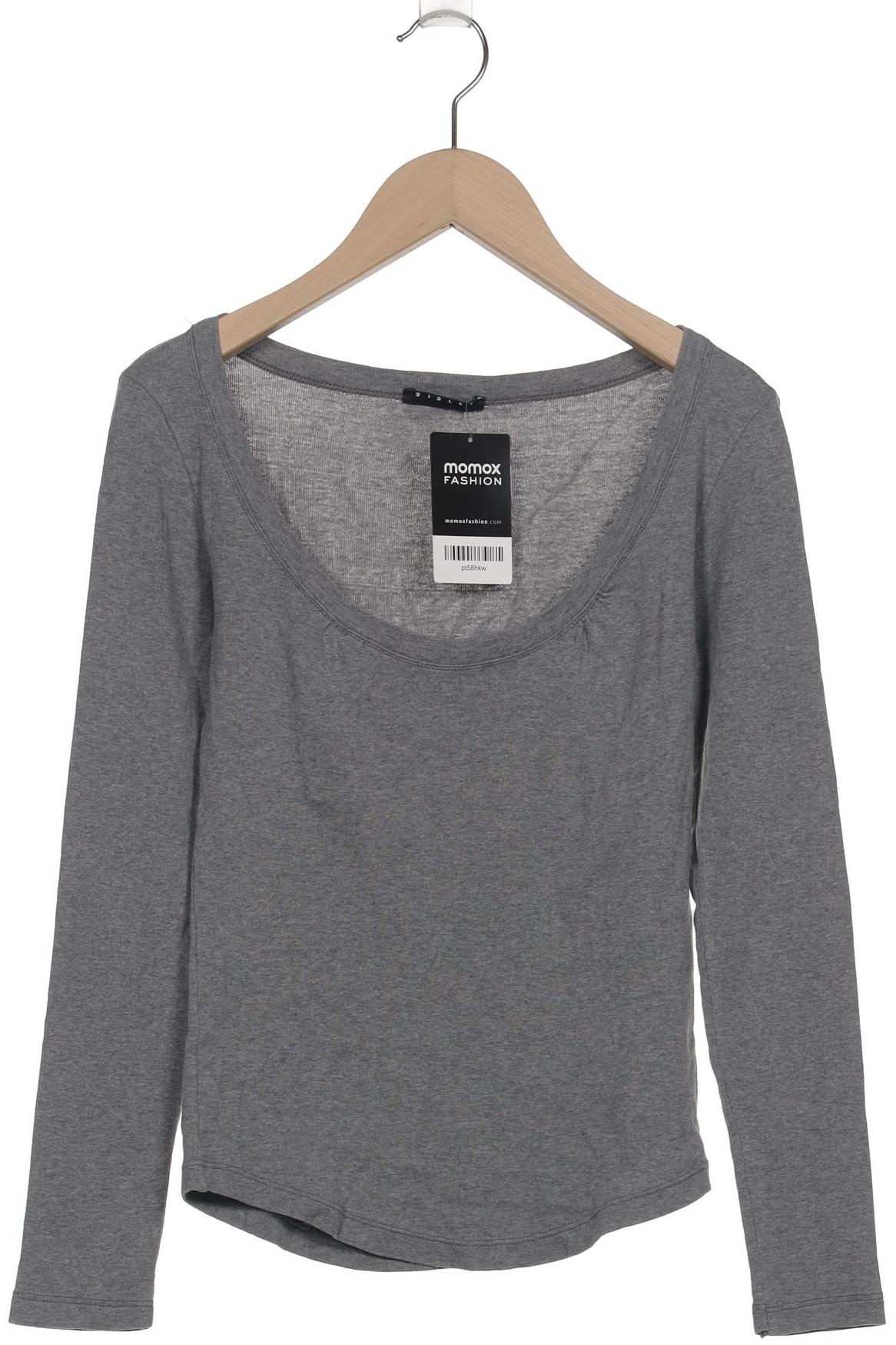 

Sisley Damen Langarmshirt, grau, Gr. 30