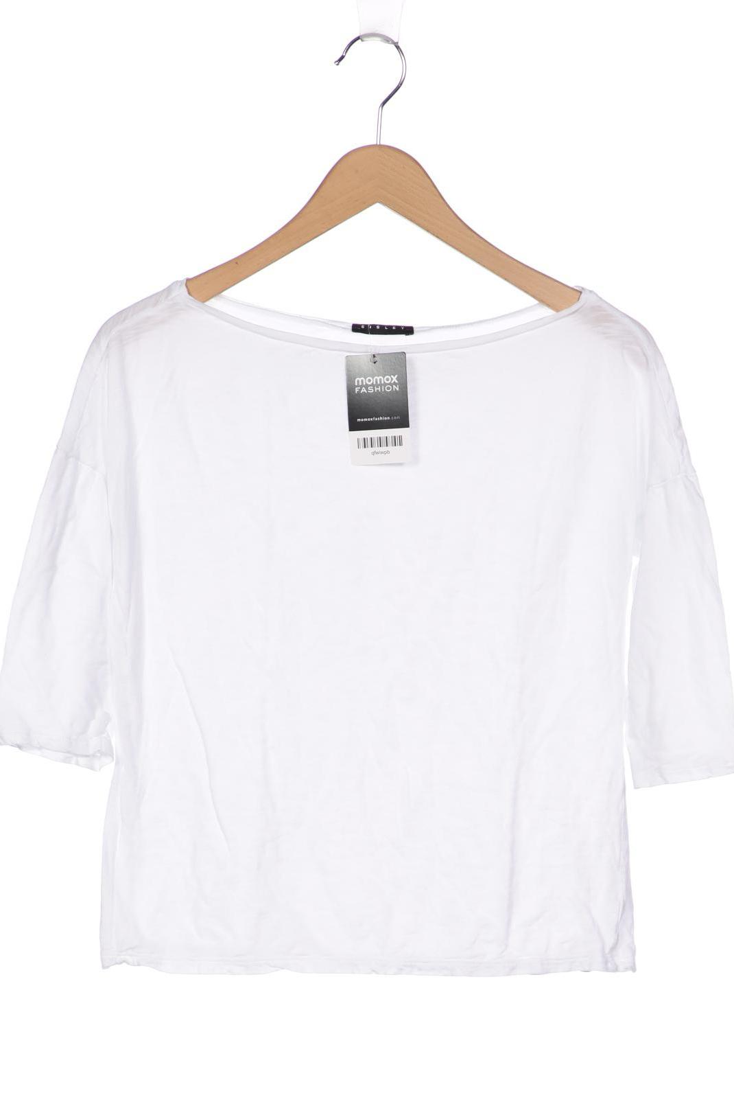 

SISLEY Damen Langarmshirt, weiß