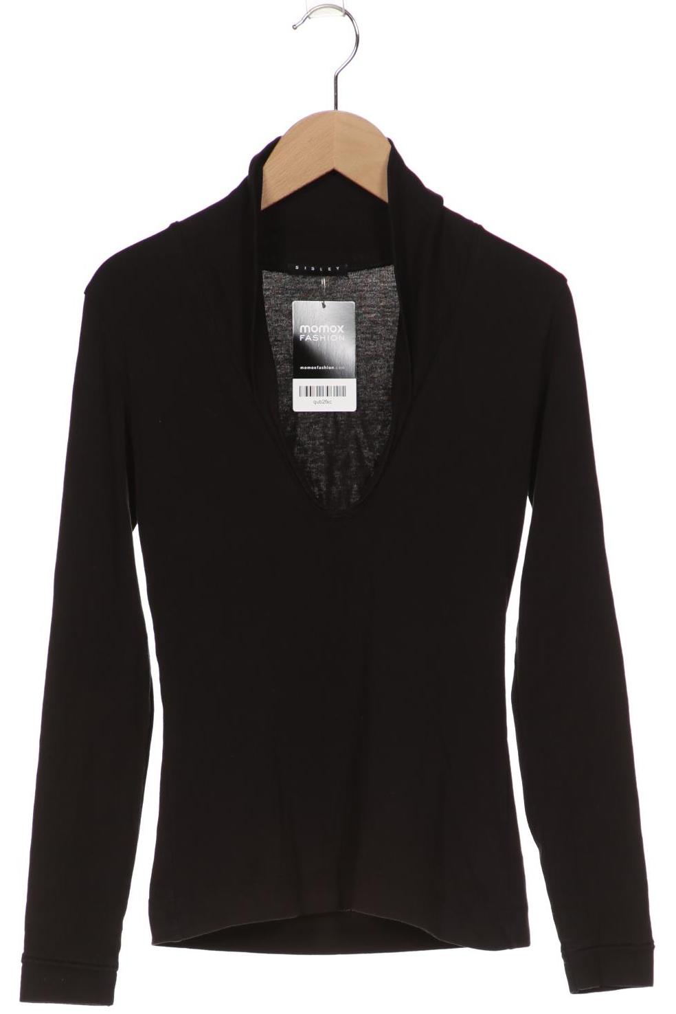 

SISLEY Damen Langarmshirt, schwarz