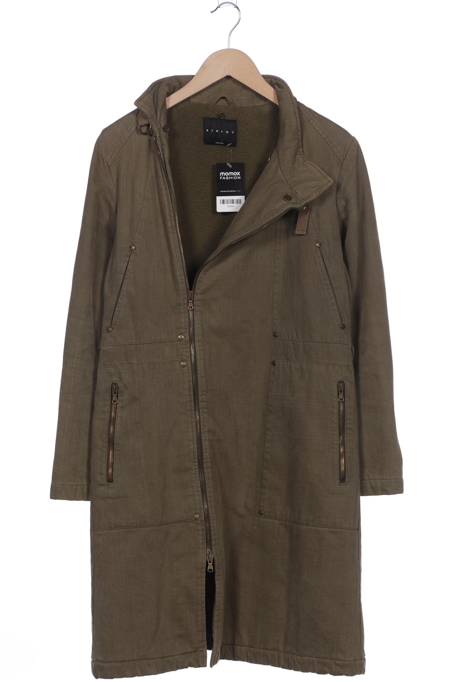 

Sisley Damen Mantel, grün, Gr. 46