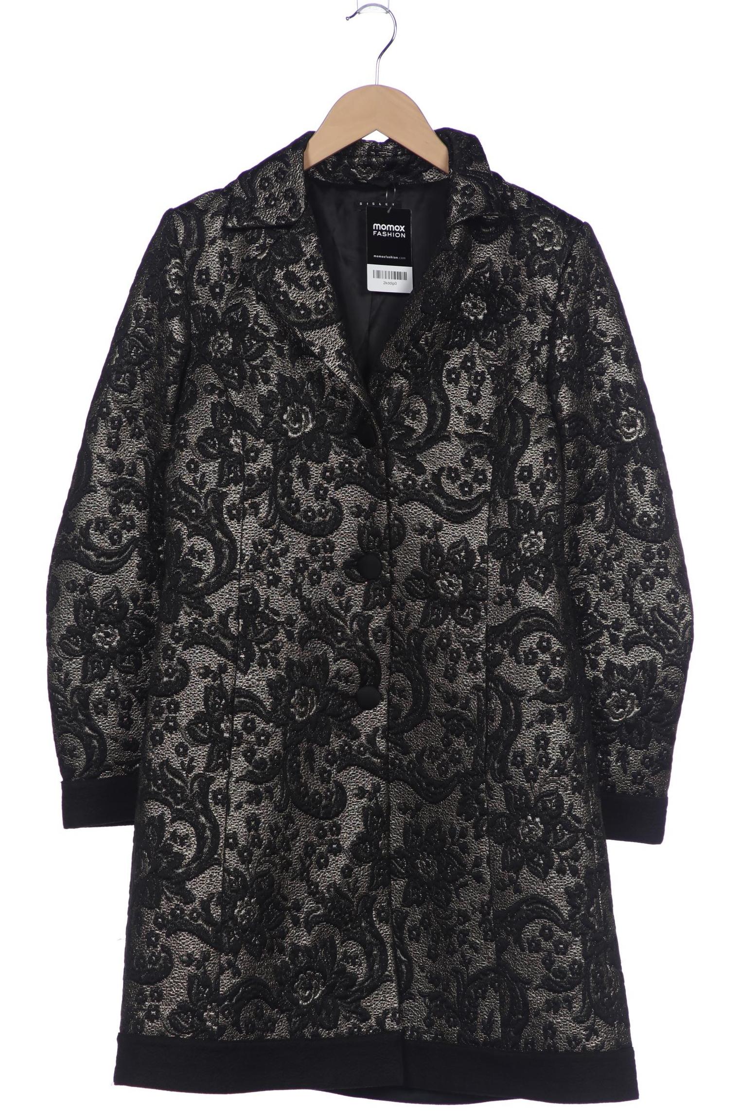 

Sisley Damen Mantel, schwarz, Gr. 40