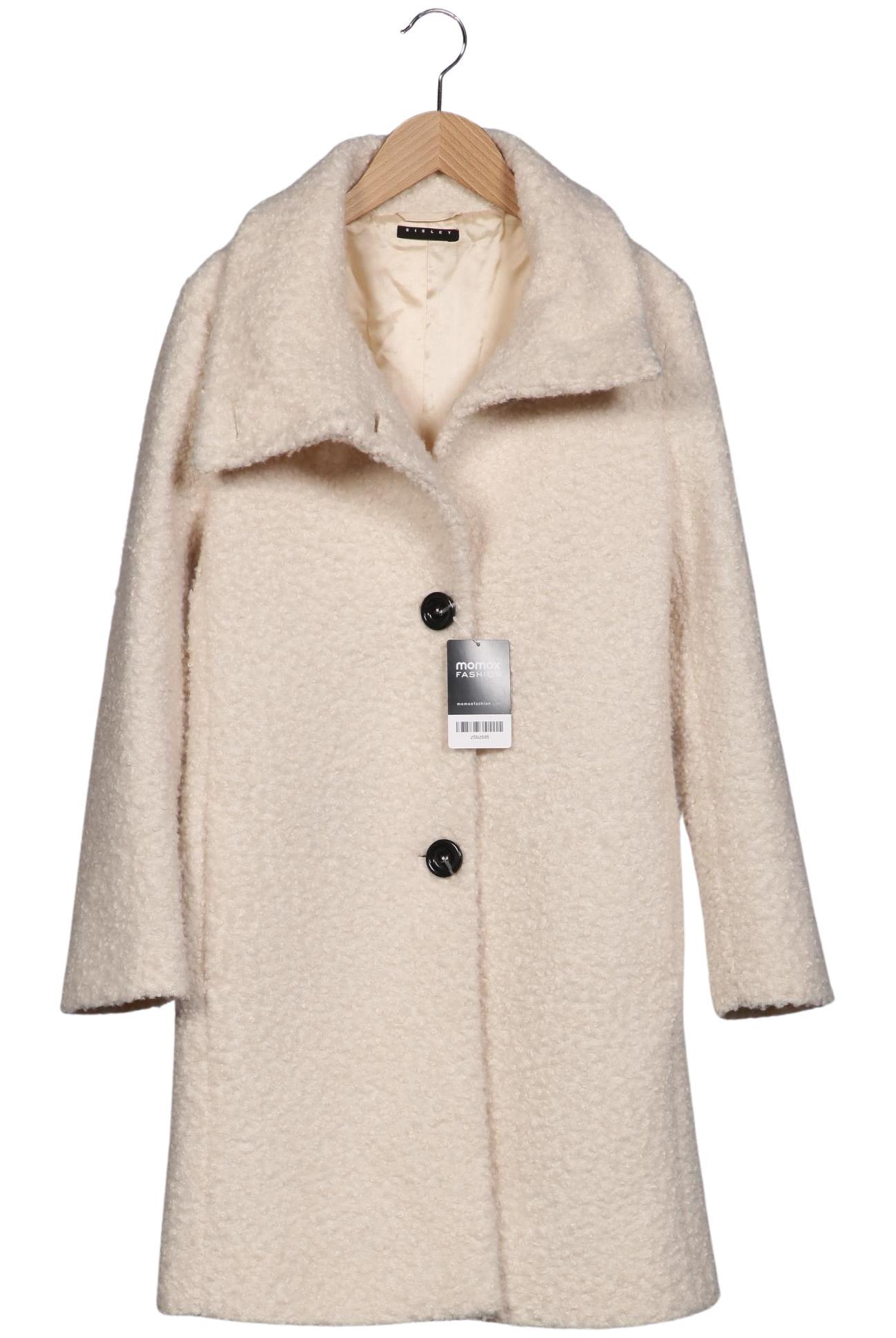 

Sisley Damen Mantel, cremeweiß, Gr. 32