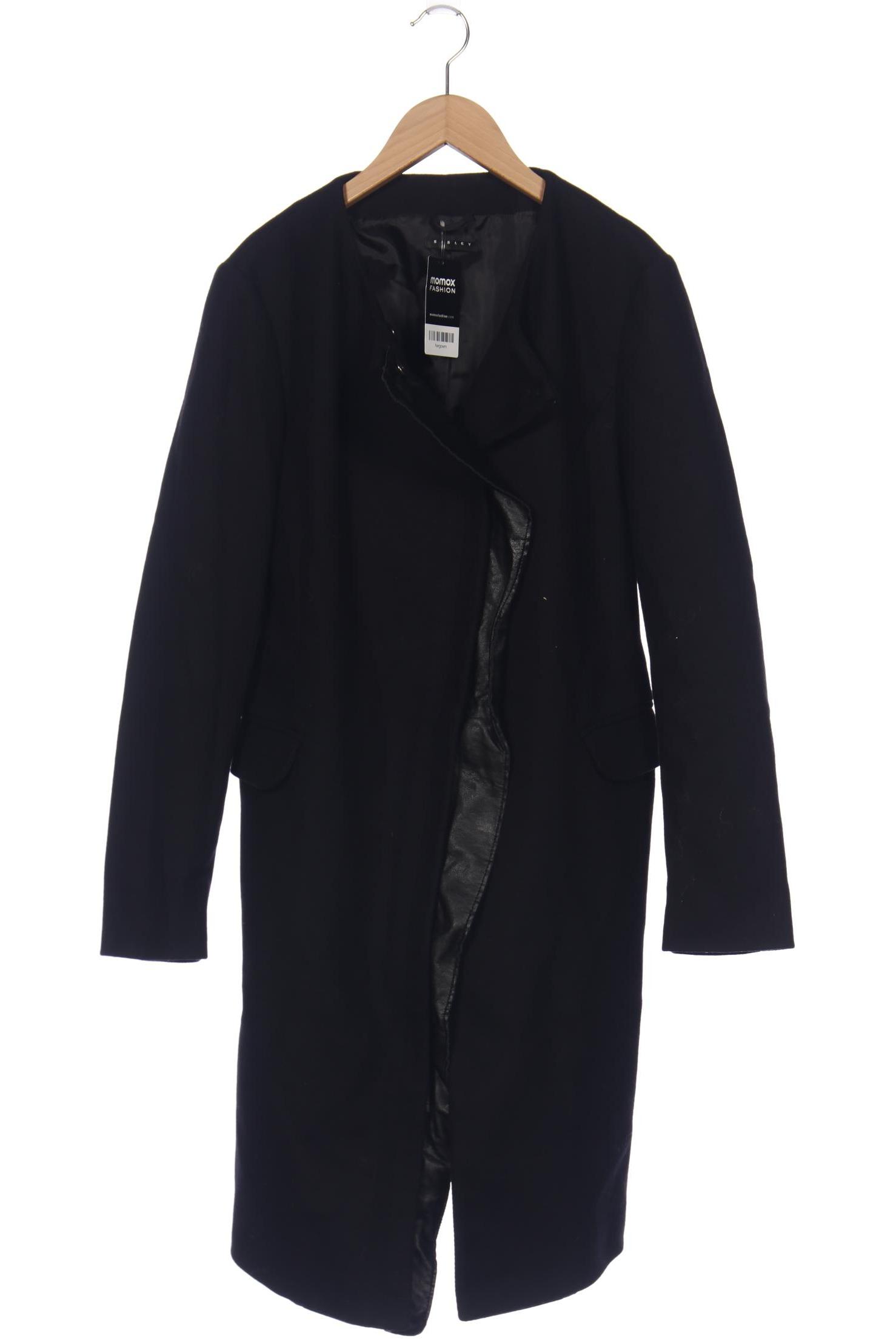 

Sisley Damen Mantel, schwarz, Gr. 40