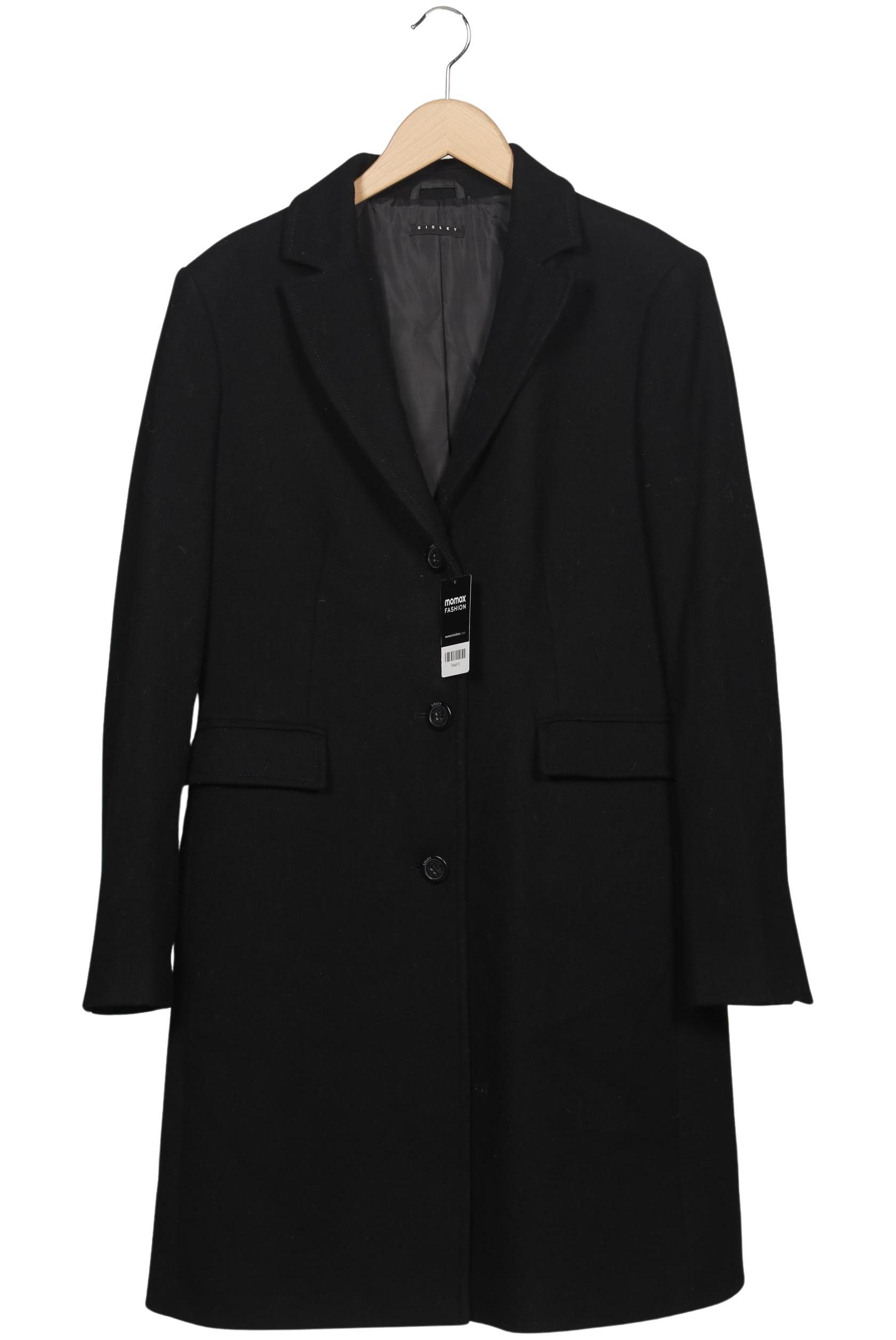 

Sisley Damen Mantel, schwarz, Gr. 42