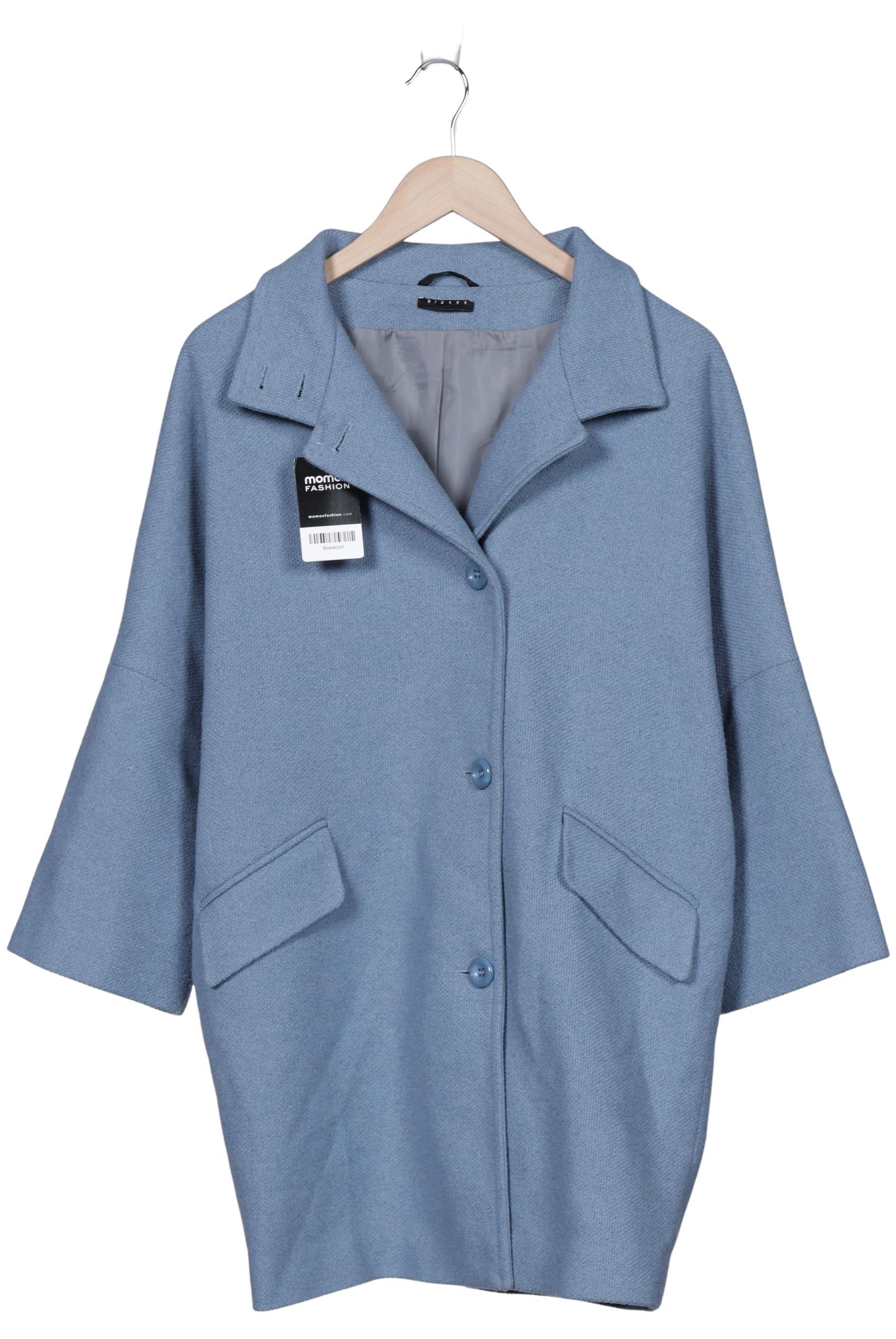 

Sisley Damen Mantel, hellblau, Gr. 36