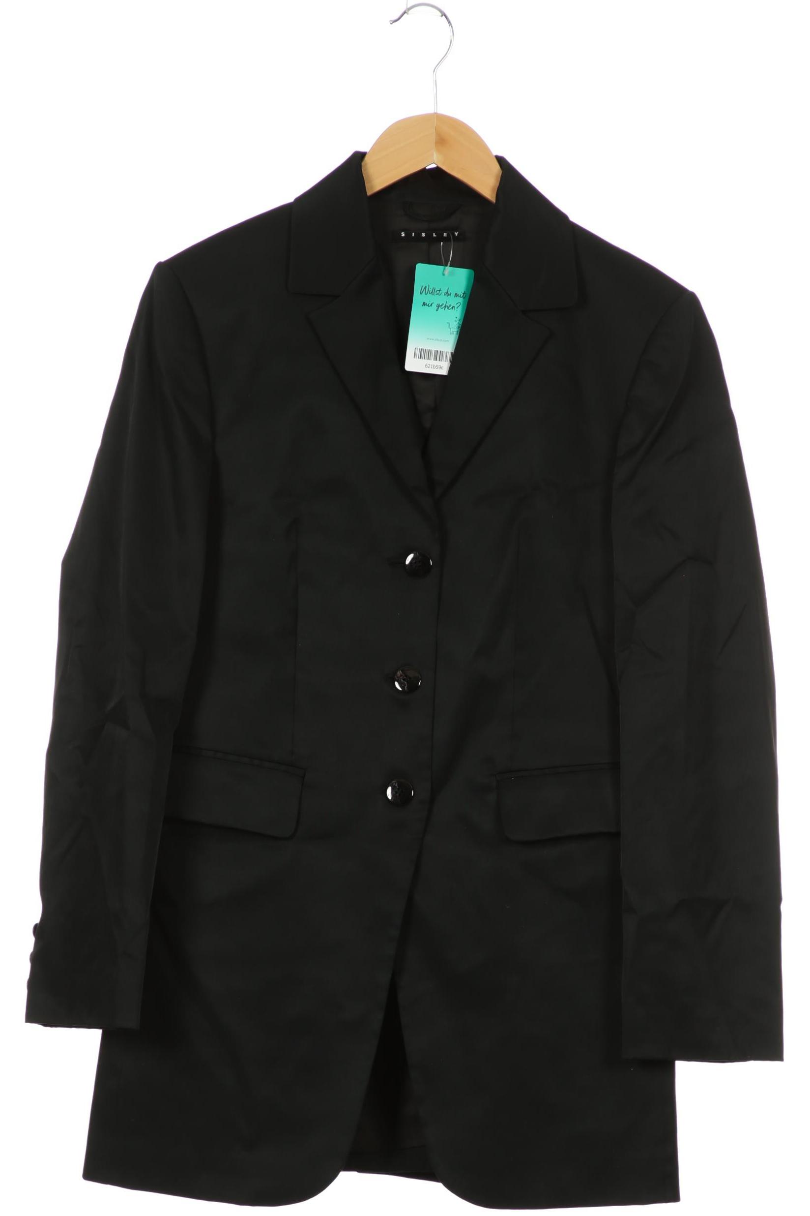 

Sisley Damen Mantel, schwarz, Gr. 42