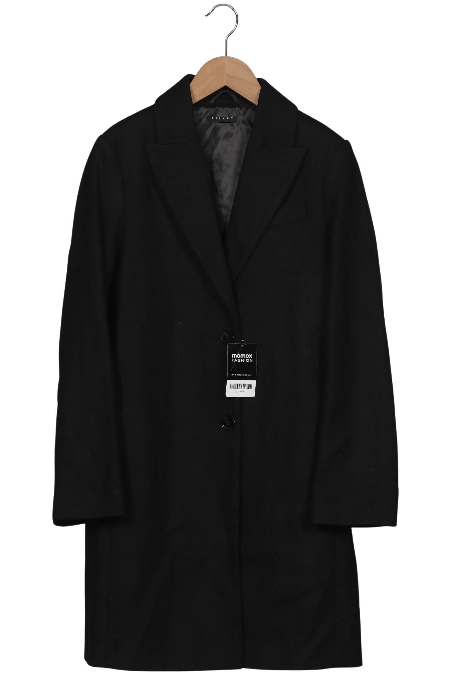 

Sisley Damen Mantel, schwarz, Gr. 36