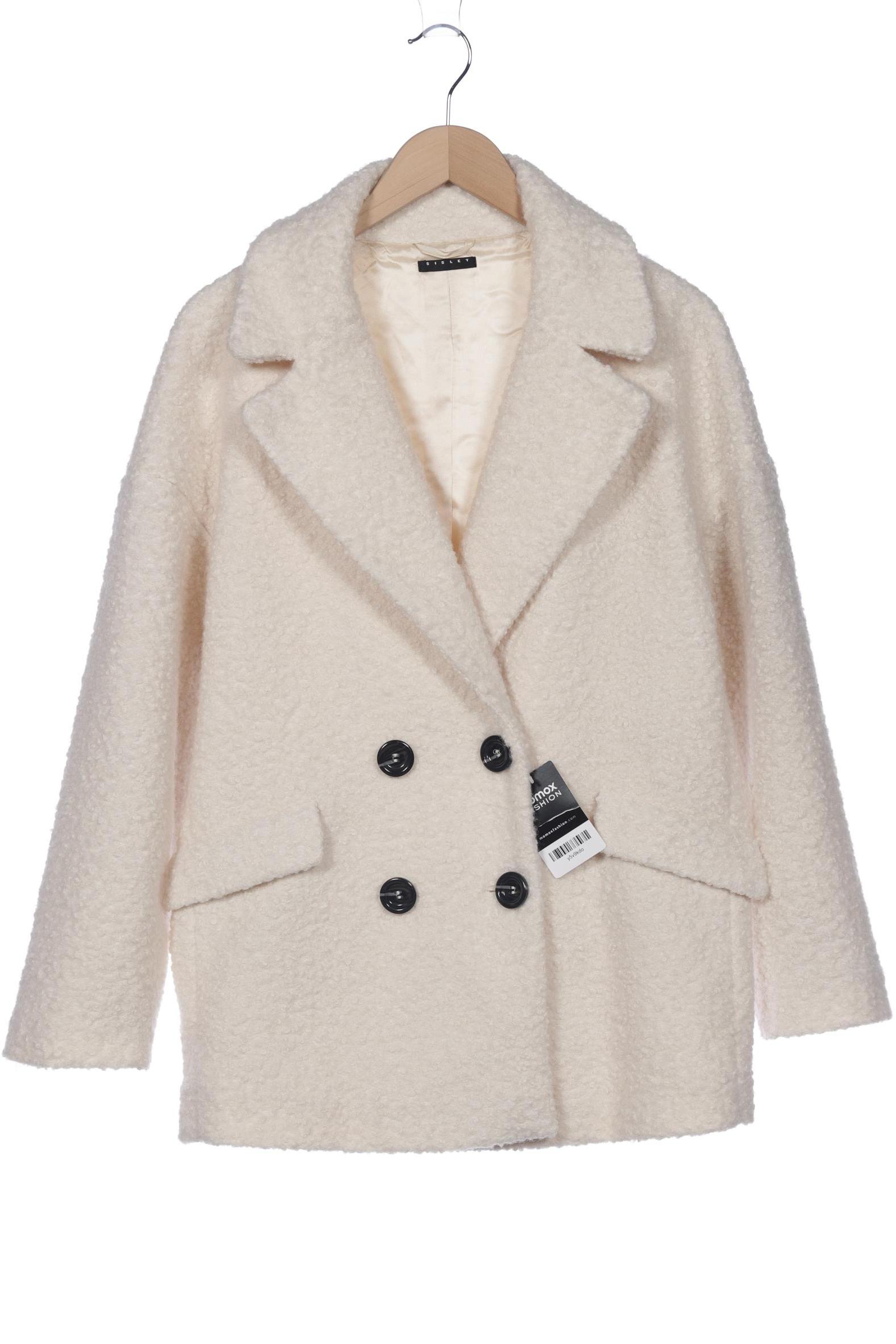

SISLEY Damen Mantel, cremeweiß