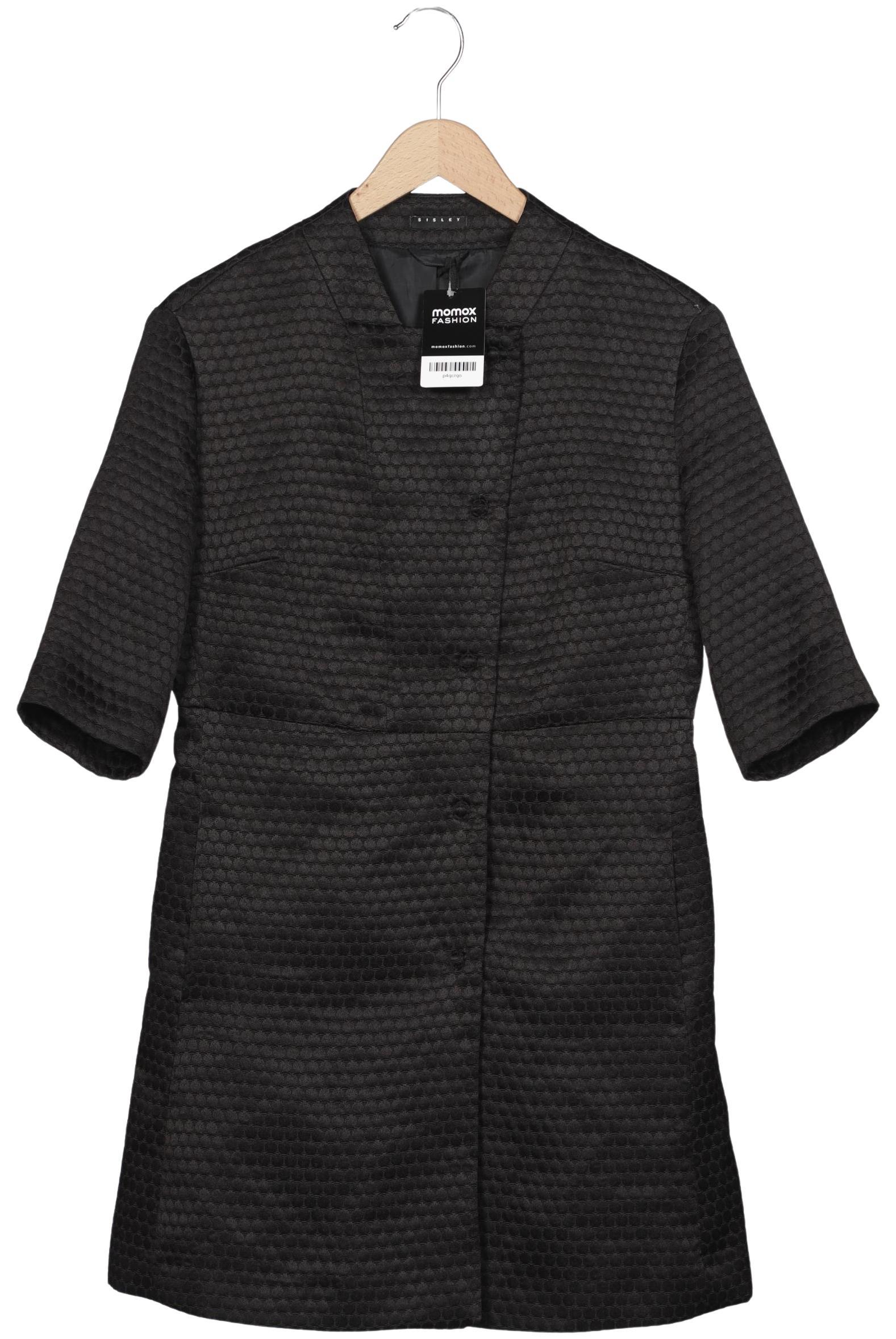 

Sisley Damen Mantel, schwarz, Gr. 36